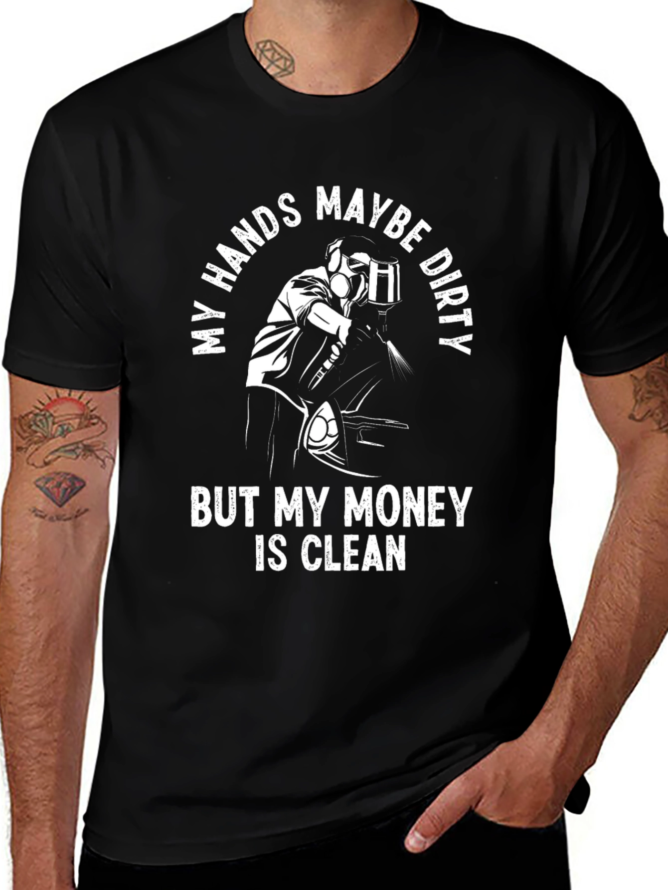 Dirty Hands Clean Money Graphic Tee