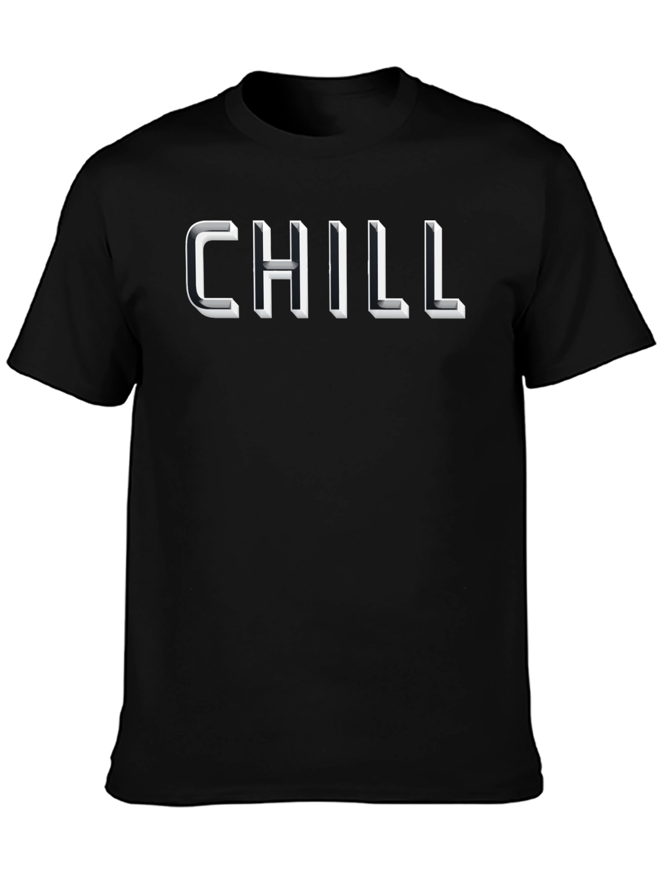 Chill Graphic Tee - Mens Black T-Shirt
