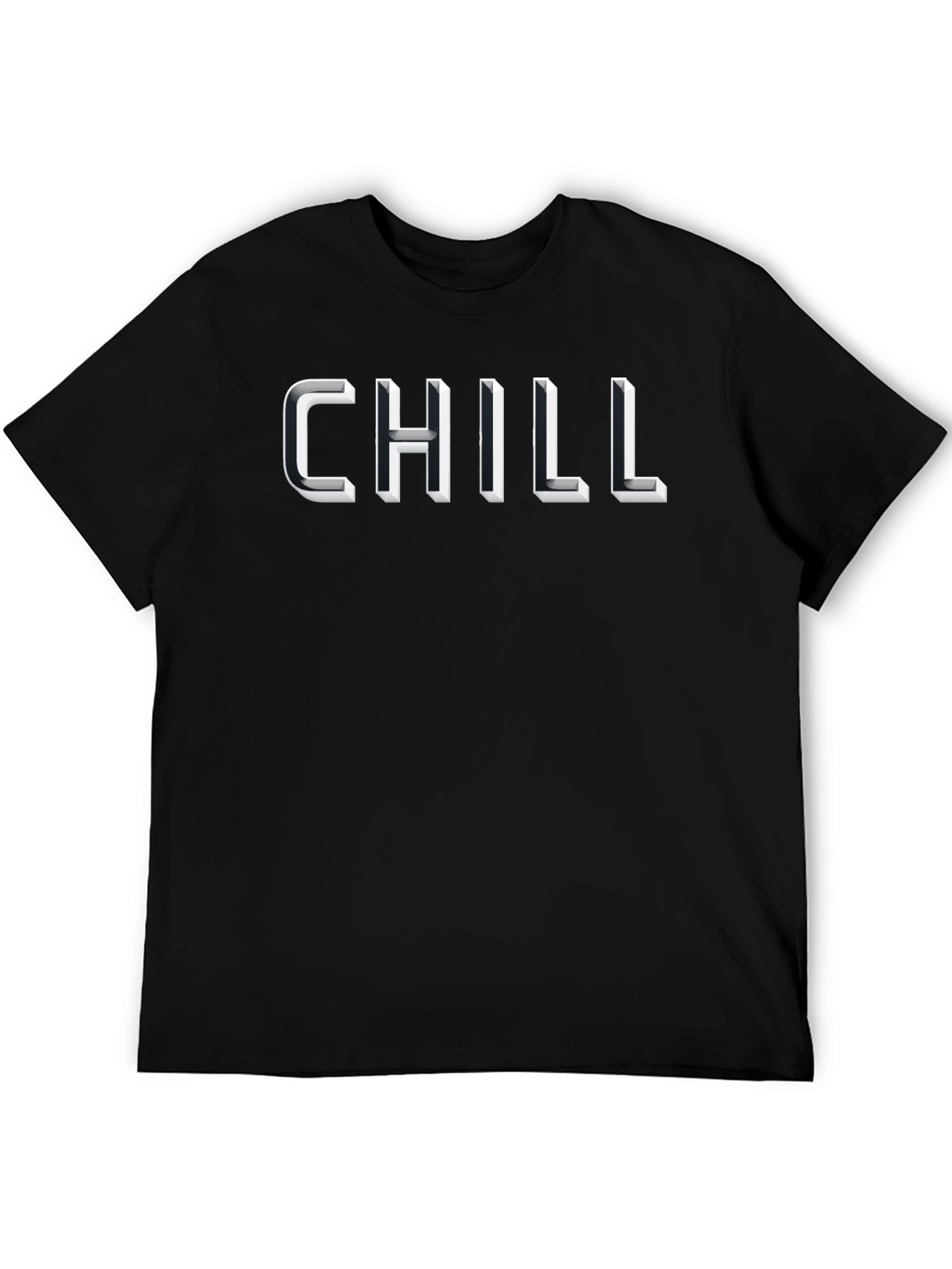 Chill Graphic Tee - Mens Black T-Shirt