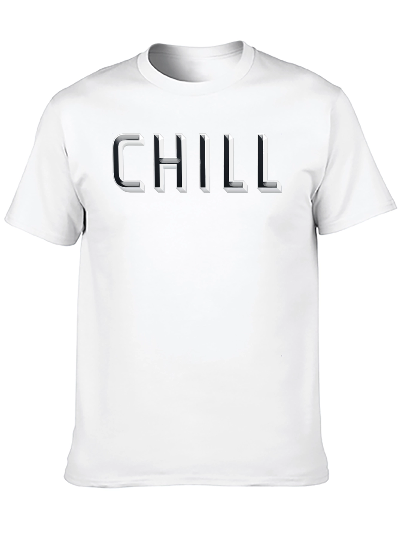 Chill Graphic Tee - Mens Black T-Shirt