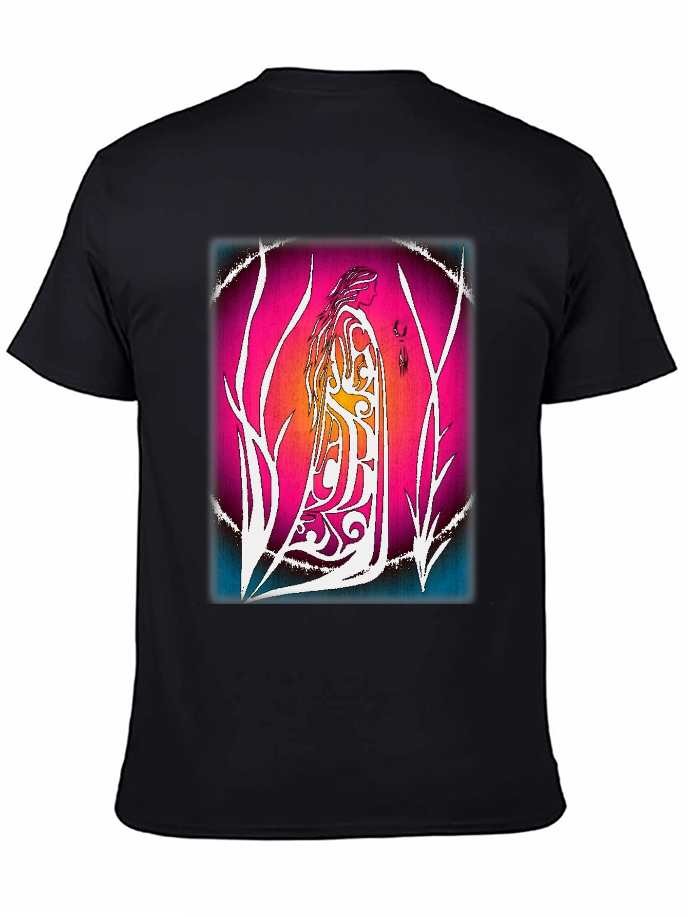 Mystic Woman Graphic Tee - Artistic Design