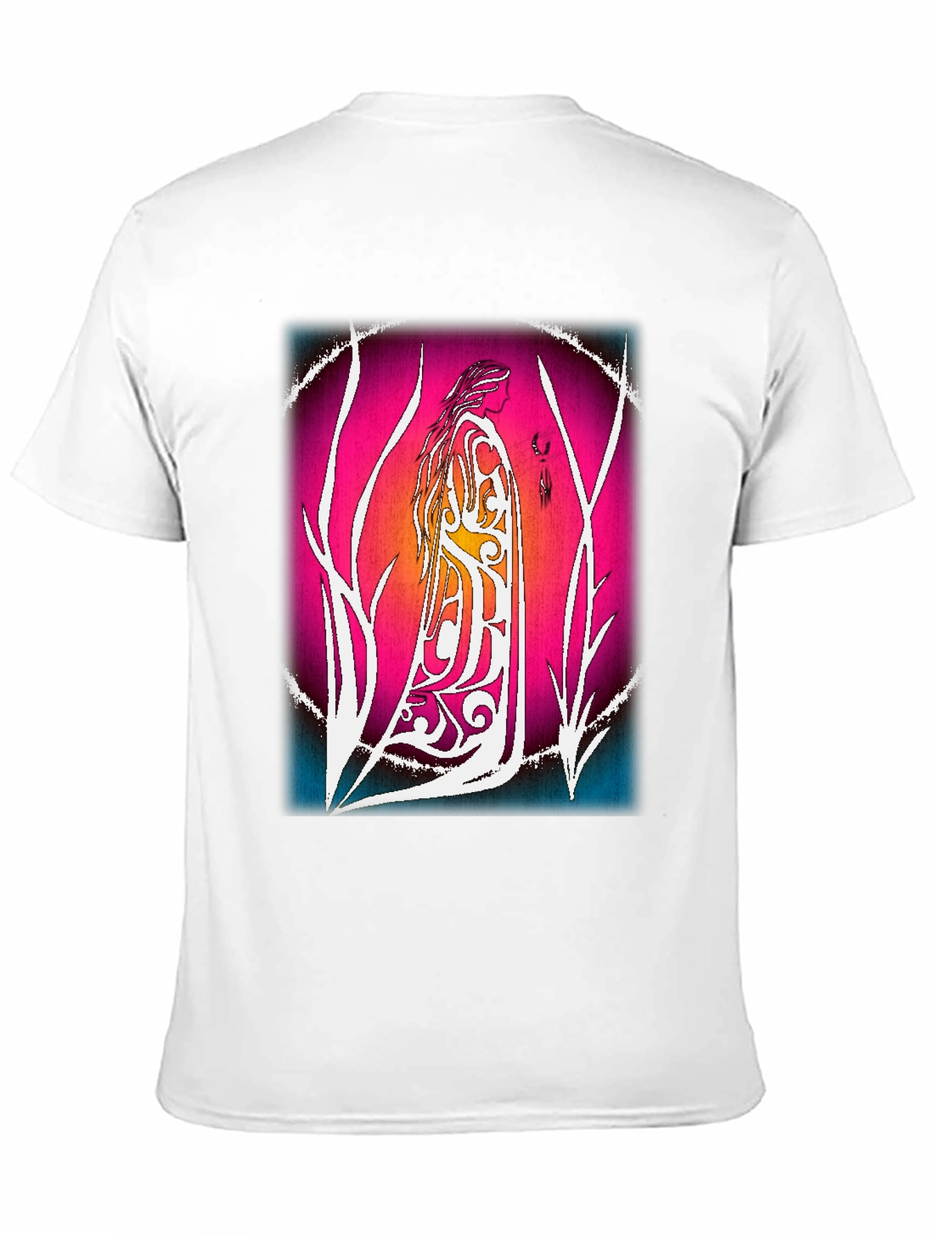 Mystic Woman Graphic Tee - Artistic Design