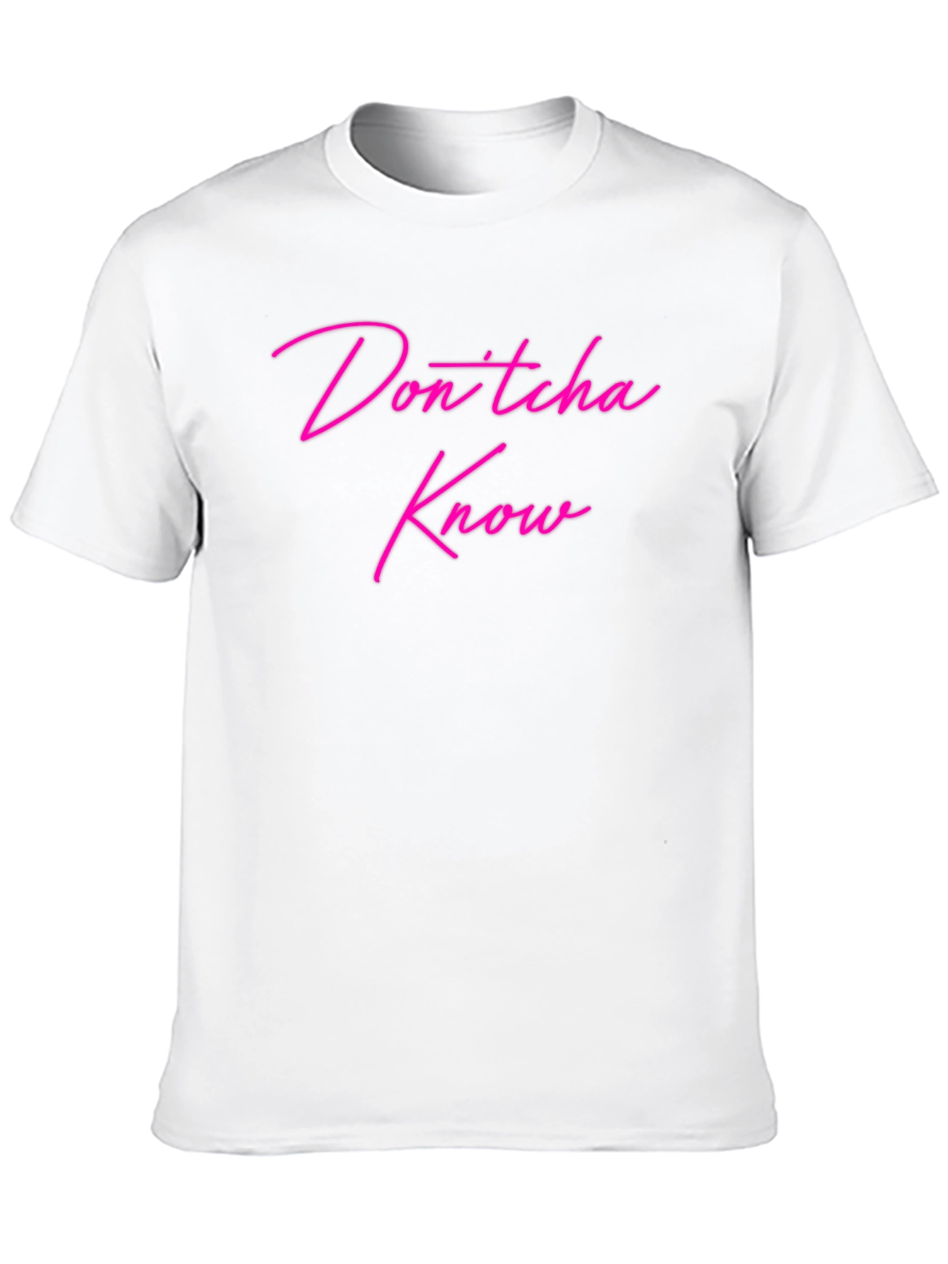 Dontcha Know Graphic Tee - Black
