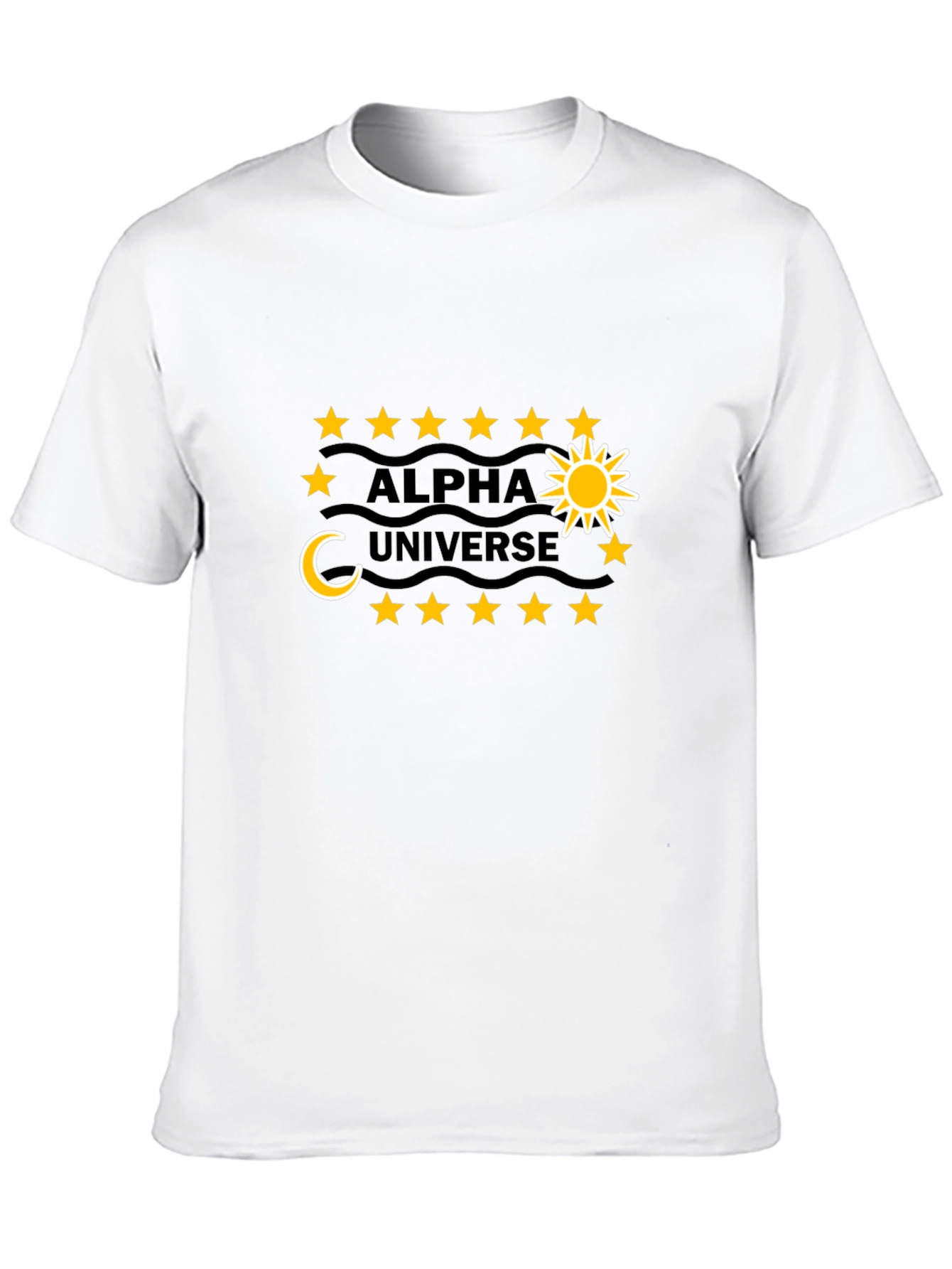 Alpha Universe T-Shirt - Celestial Graphic Tee