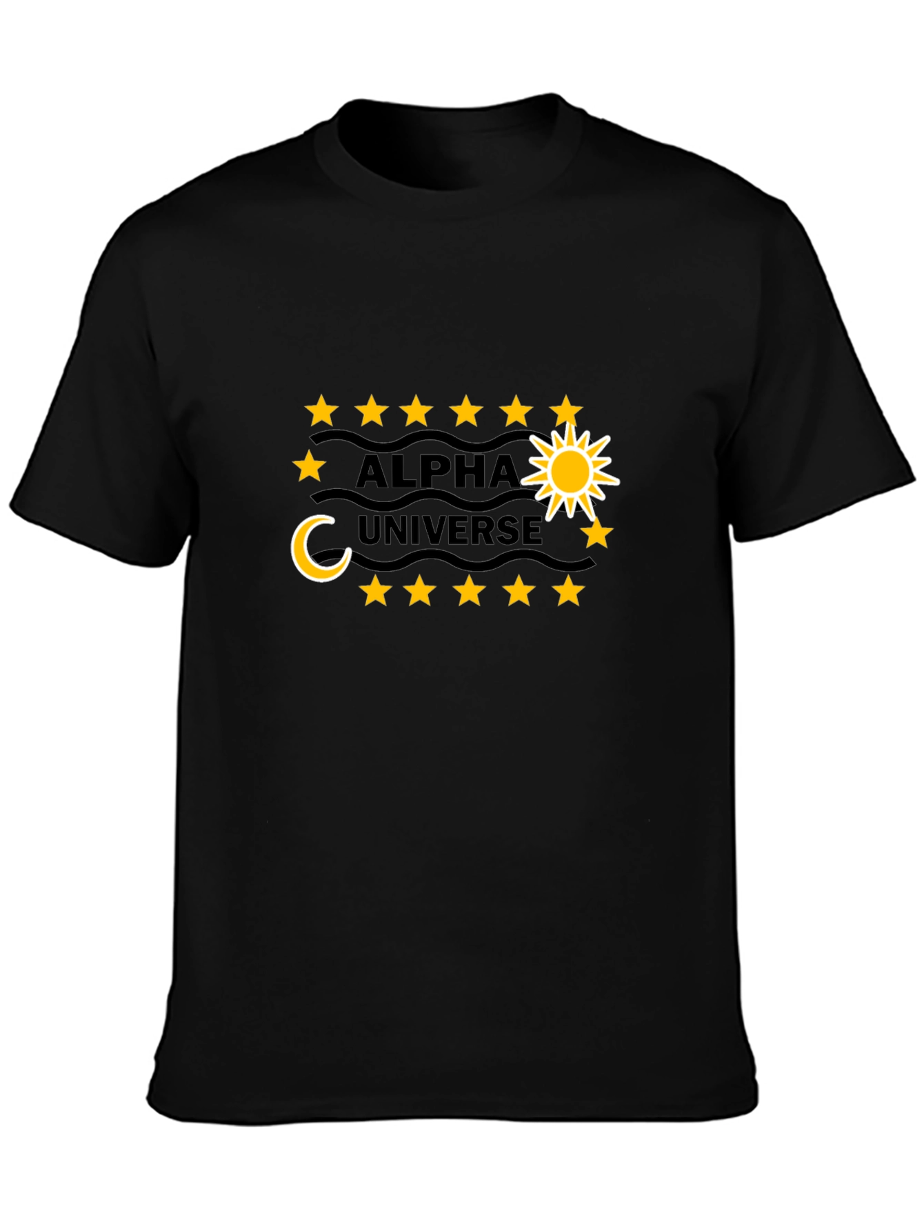 Alpha Universe T-Shirt - Celestial Graphic Tee