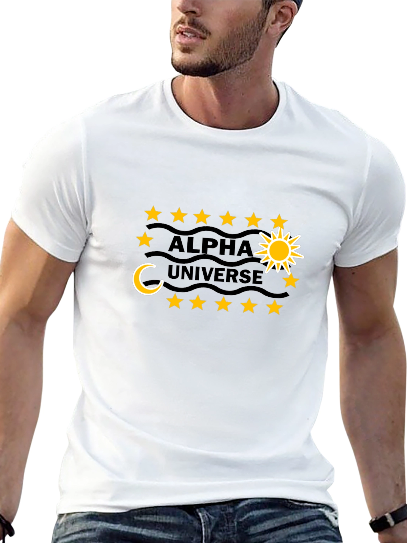 Alpha Universe T-Shirt - Celestial Graphic Tee