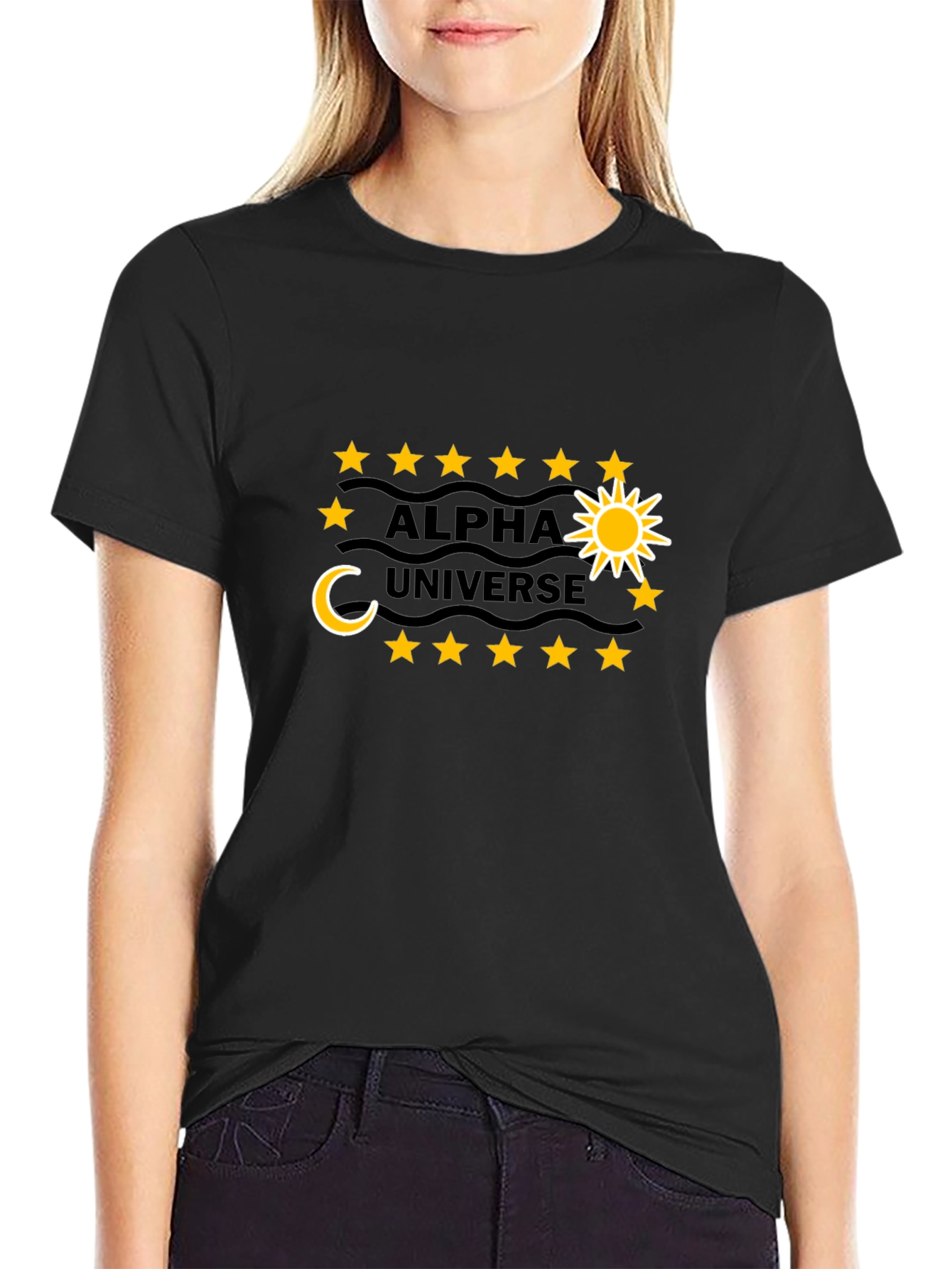 Alpha Universe T-Shirt - Celestial Graphic Tee