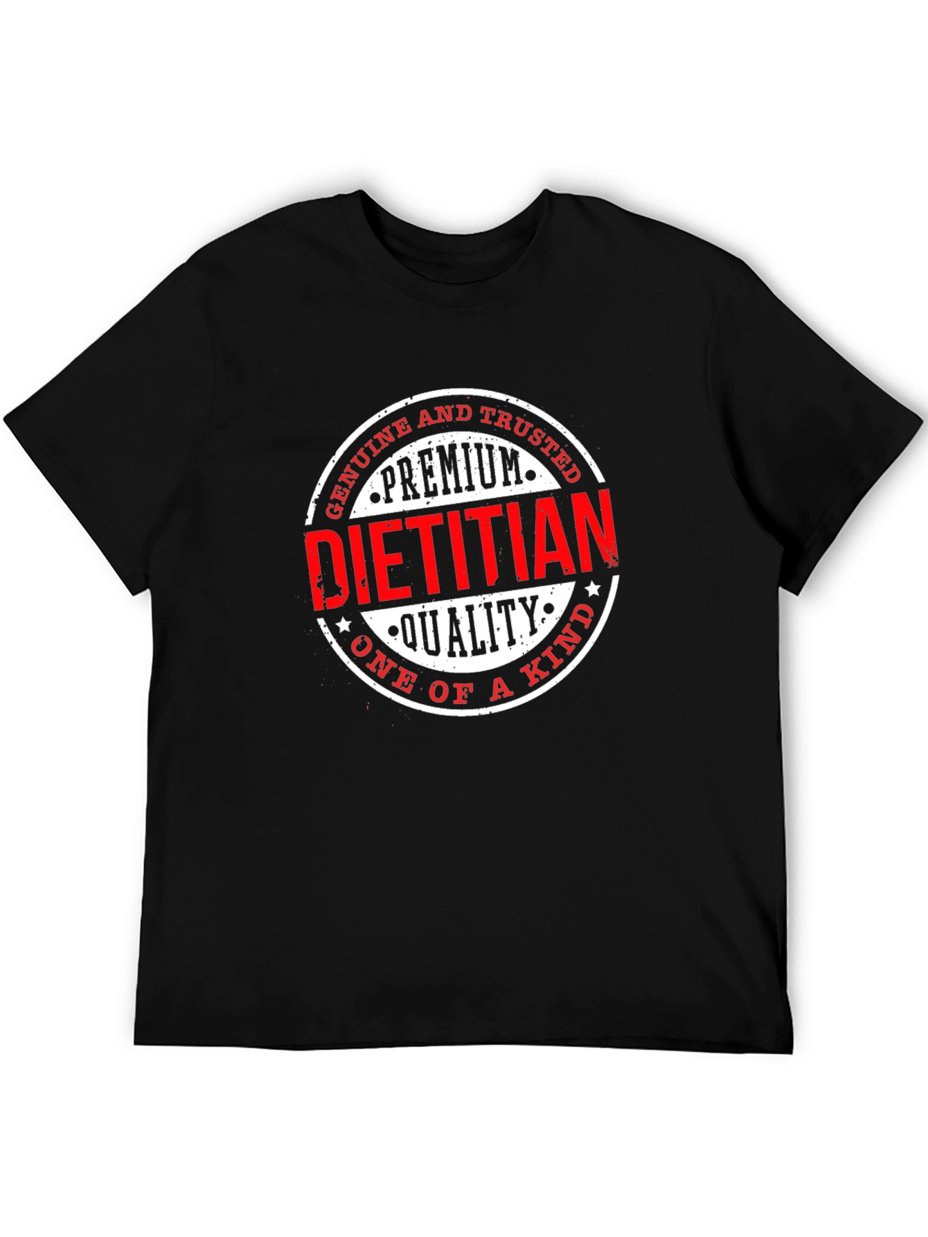Premium Dietitian T-Shirt - Genuine and Trusted Quality