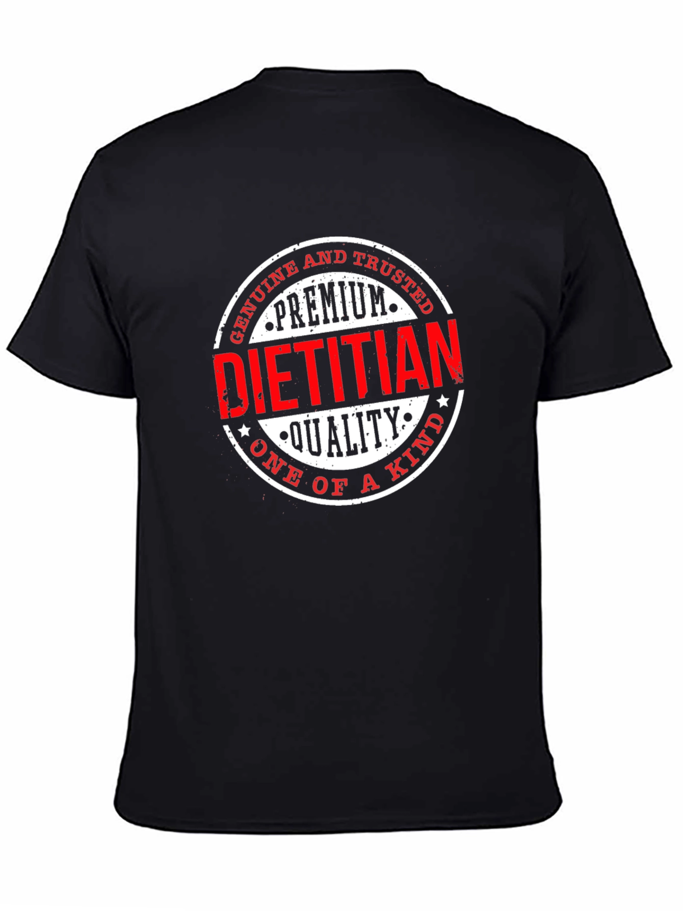 Premium Dietitian T-Shirt - Genuine and Trusted Quality