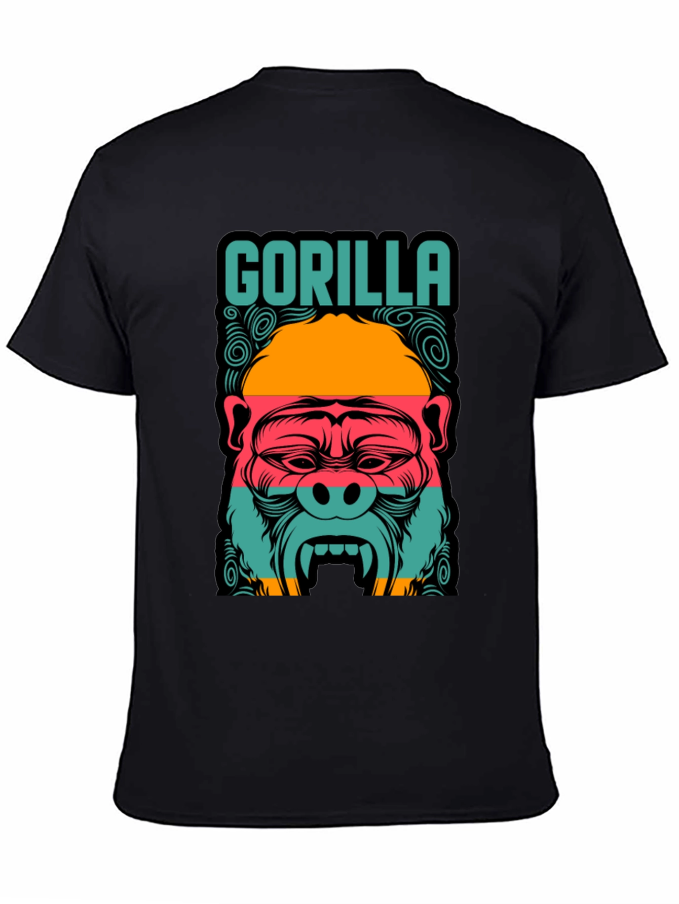 Gorilla Graphic Tee - Mens Black T-Shirt