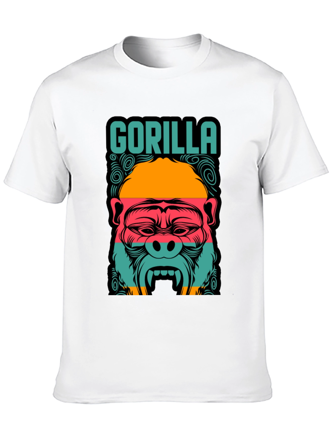 Gorilla Graphic Tee - Mens Black T-Shirt