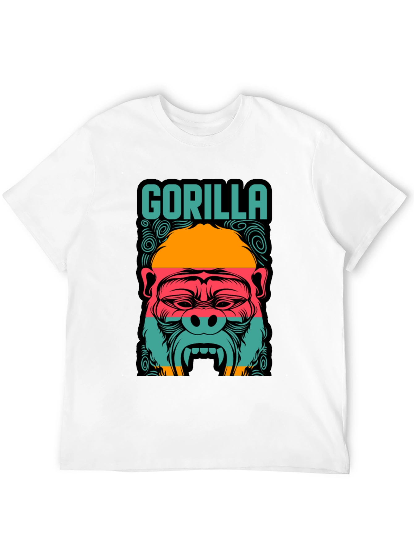 Gorilla Graphic Tee - Mens Black T-Shirt