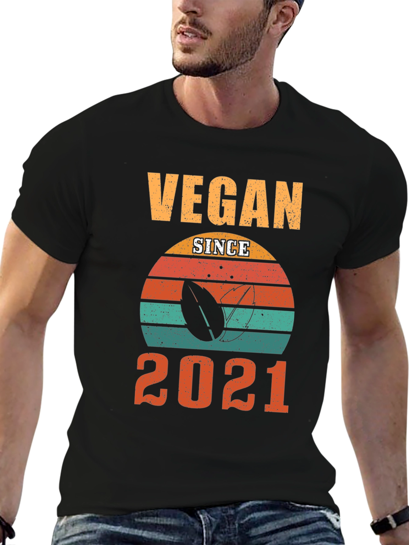 Vegan Since 2021 Graphic T-Shirt