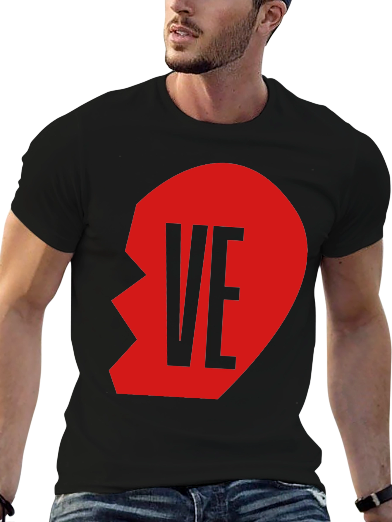 Matching Couples Heart T-Shirt - VE Part