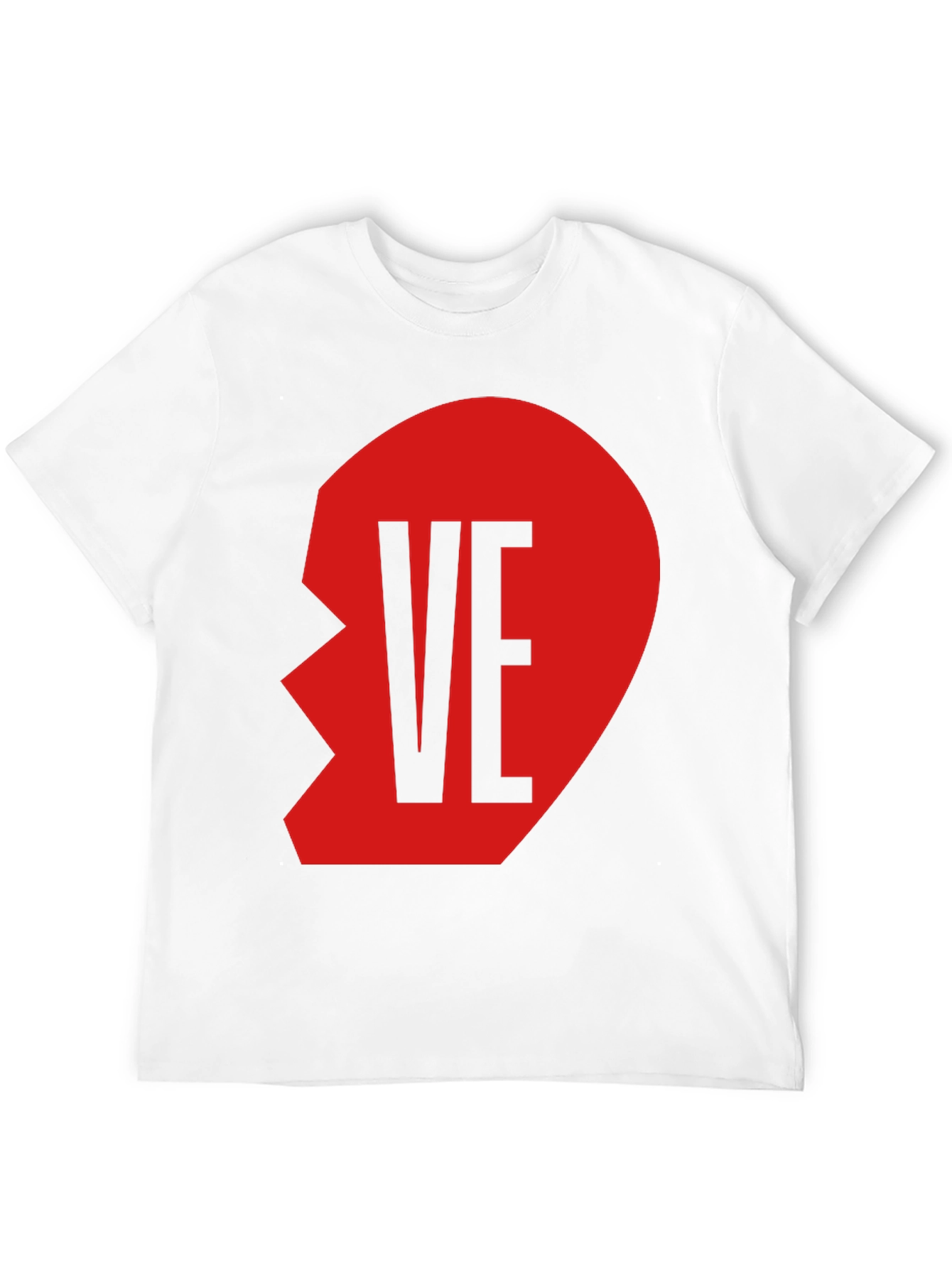 Matching Couples Heart T-Shirt - VE Part