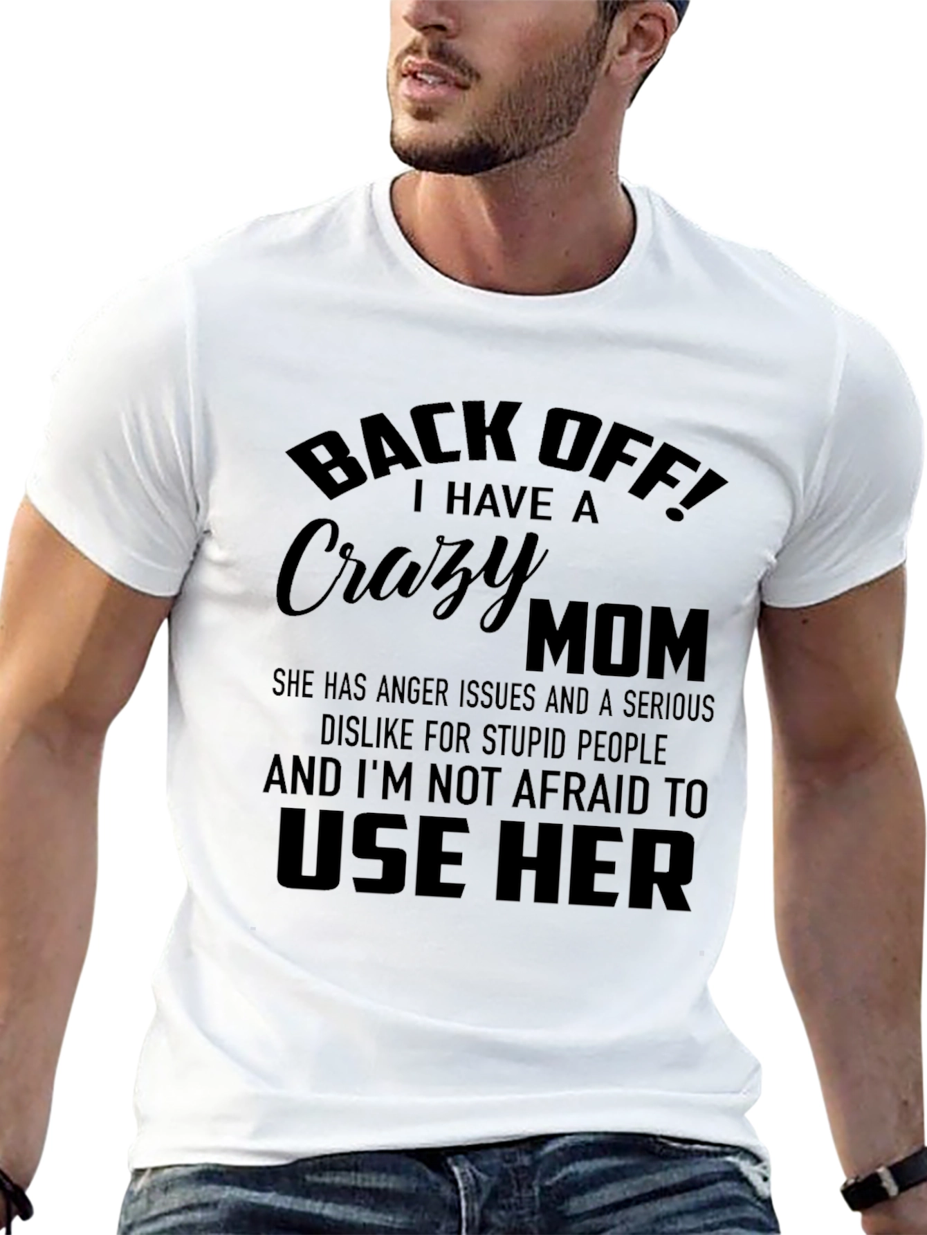 Back Off! Crazy Mom T-Shirt