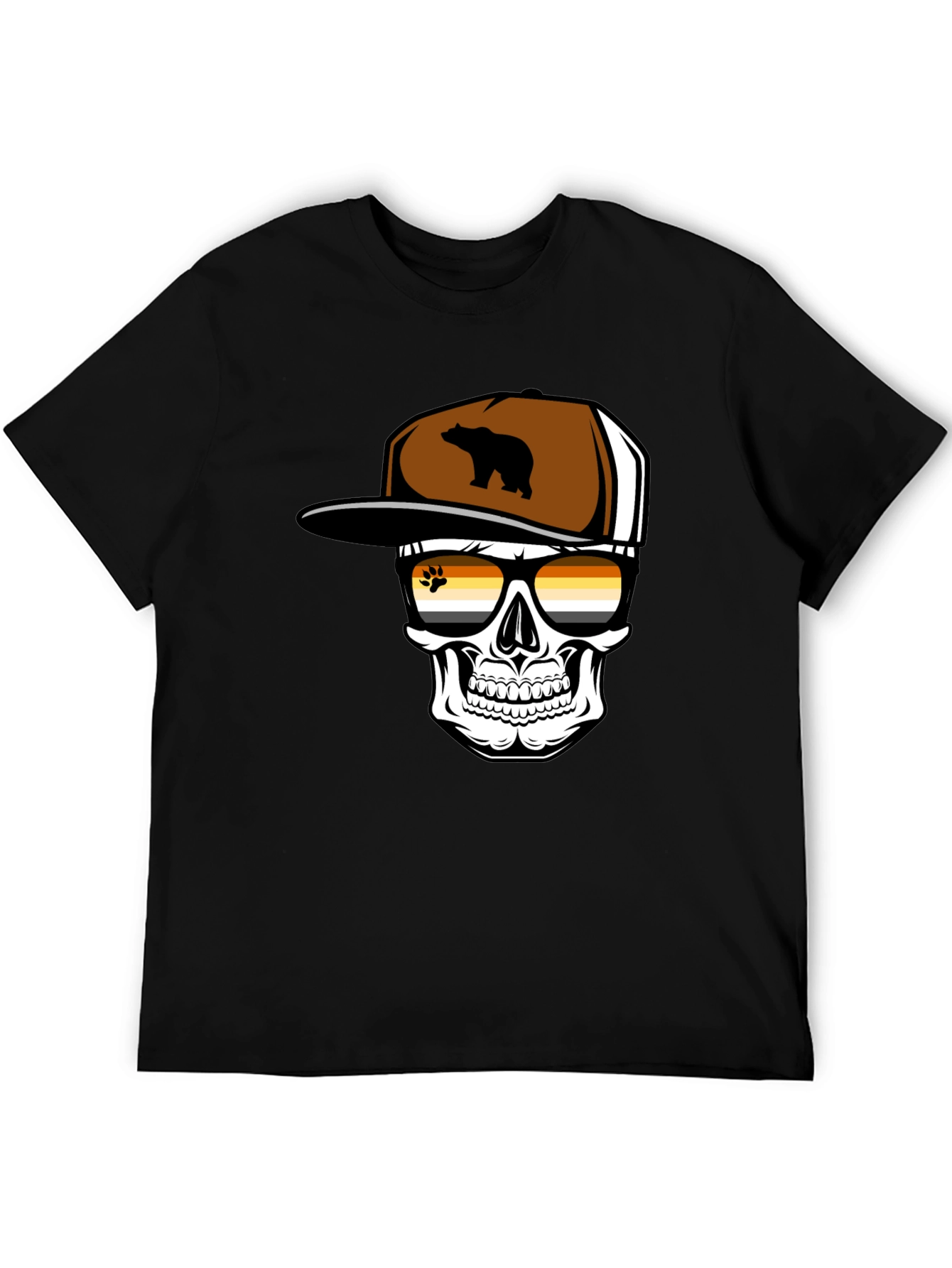 Bear Pride Skull T-Shirt