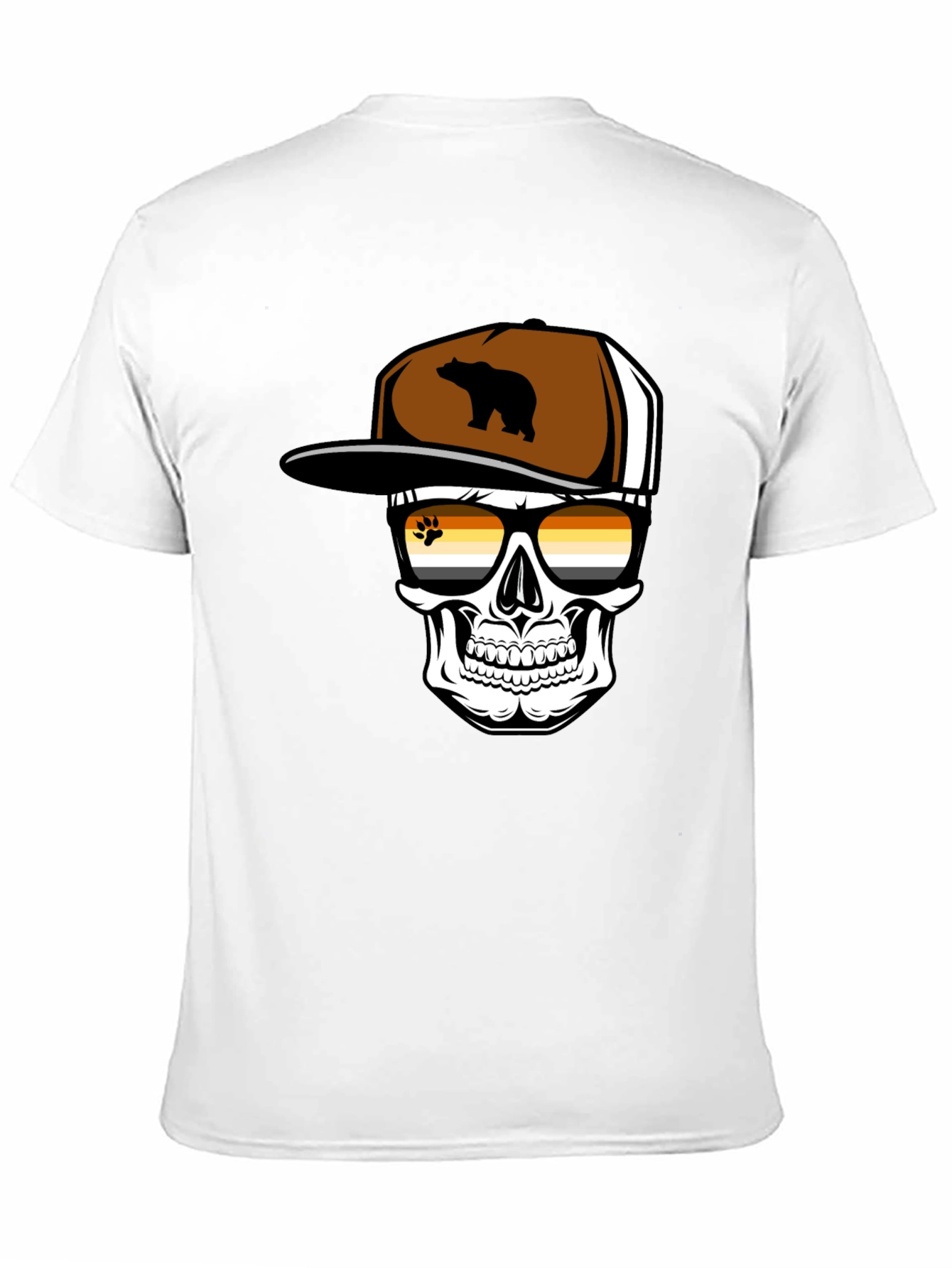 Bear Pride Skull T-Shirt