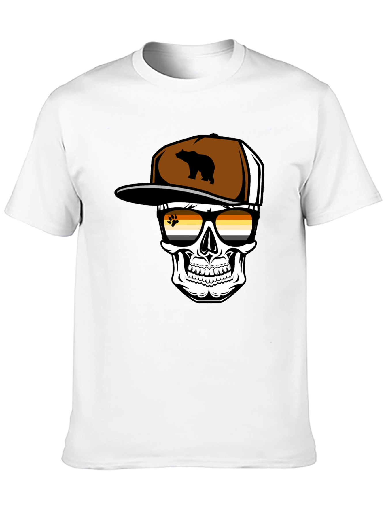 Bear Pride Skull T-Shirt