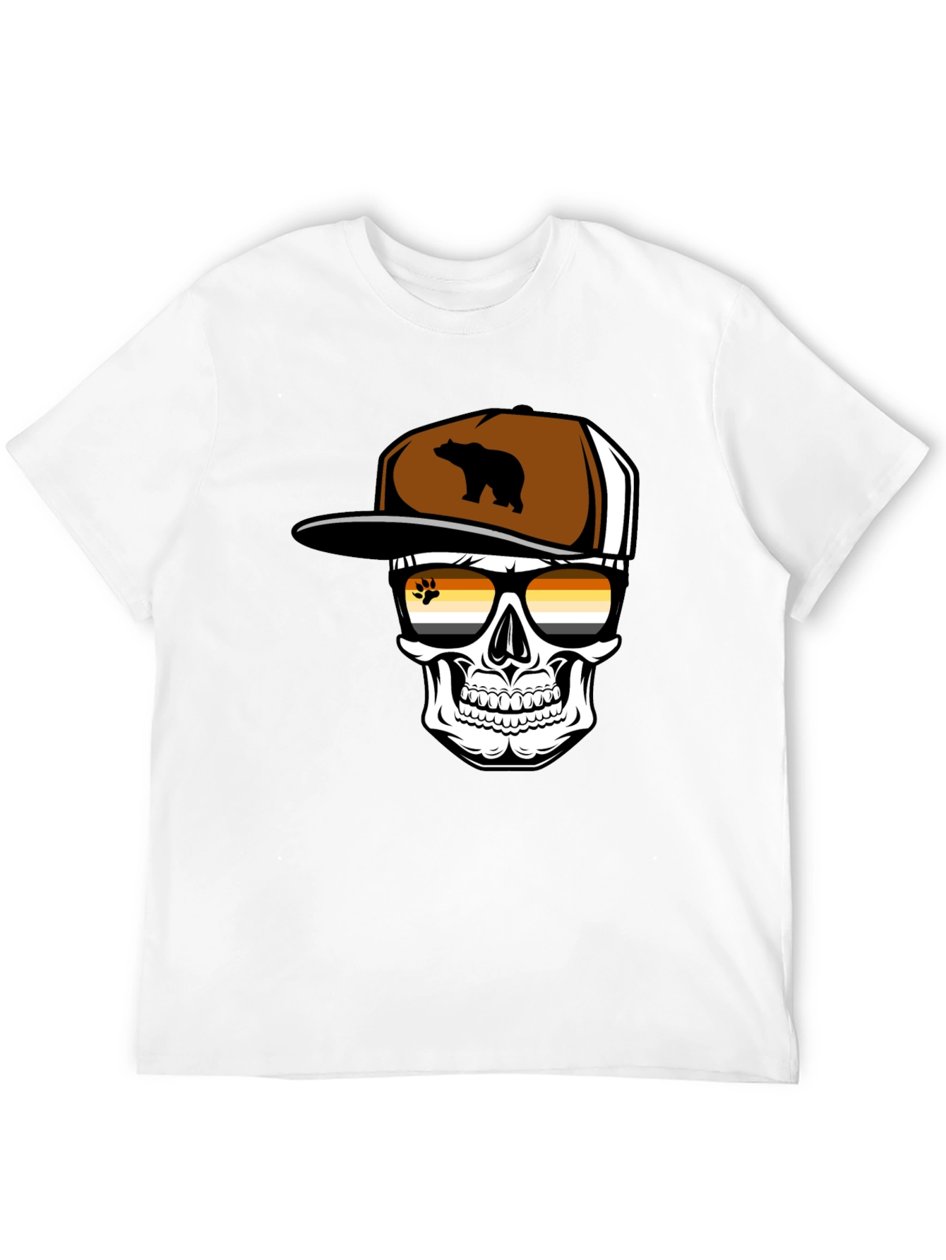 Bear Pride Skull T-Shirt