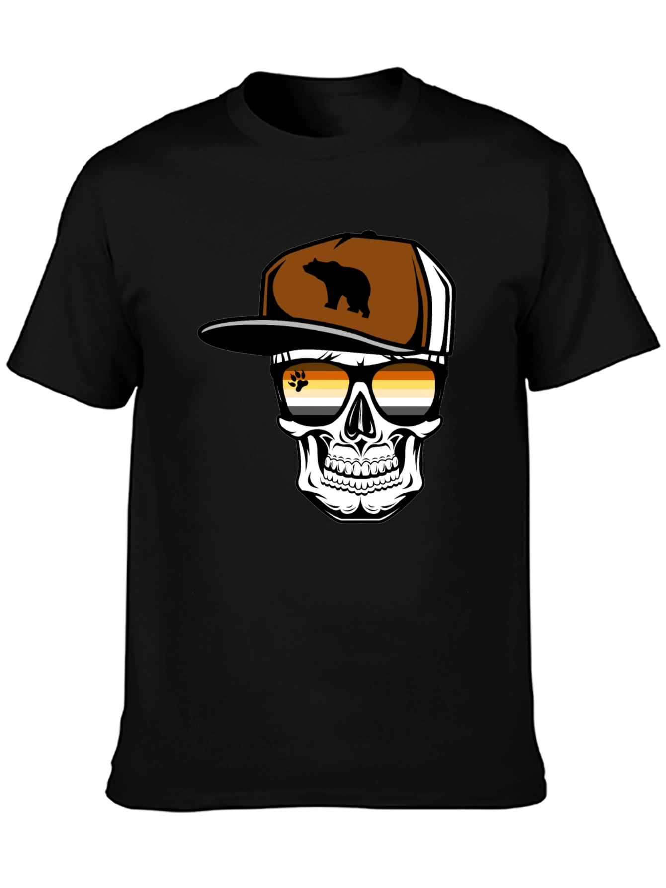 Bear Pride Skull T-Shirt