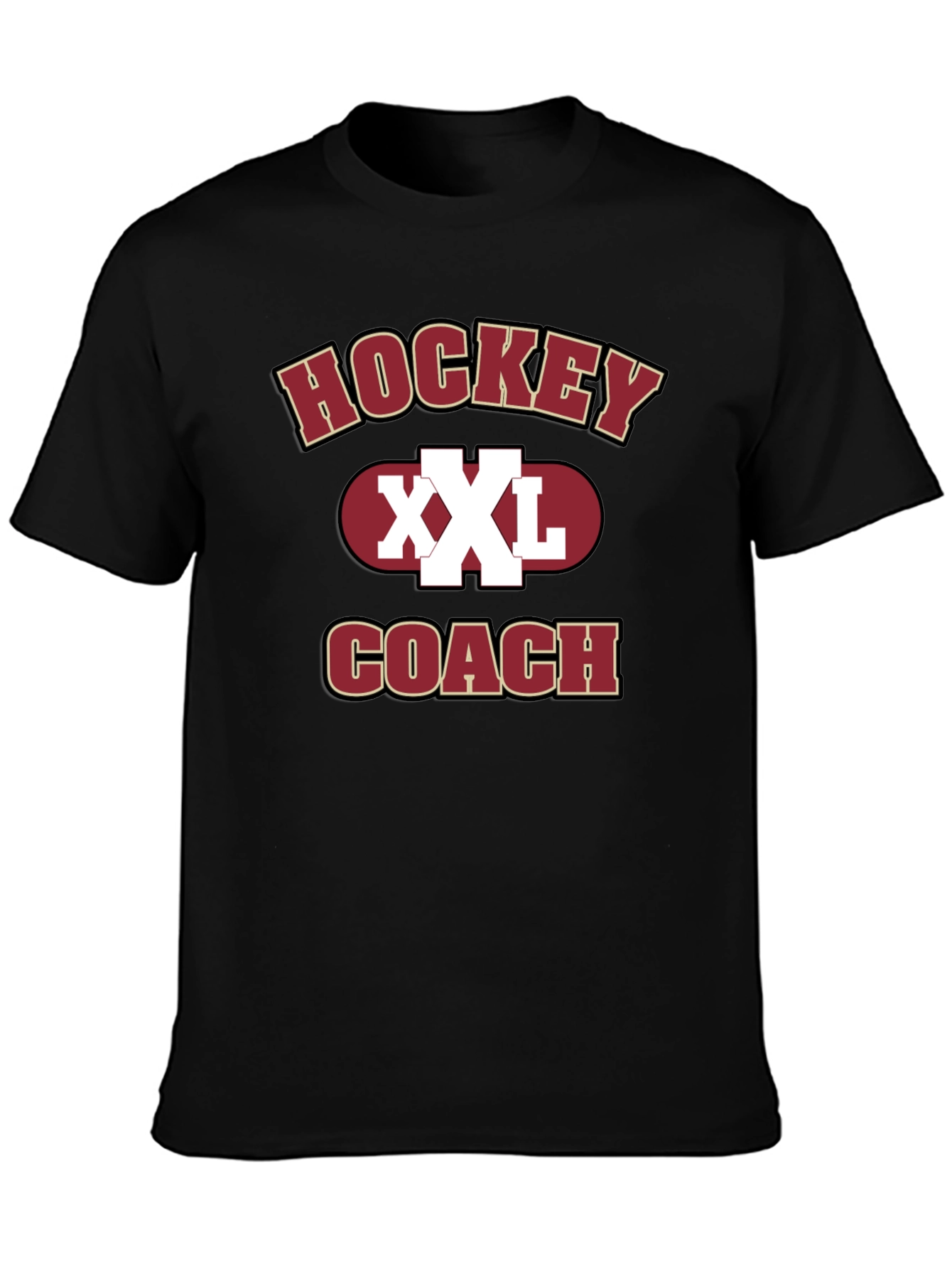 Hockey Coach XXL Graphic T-Shirt