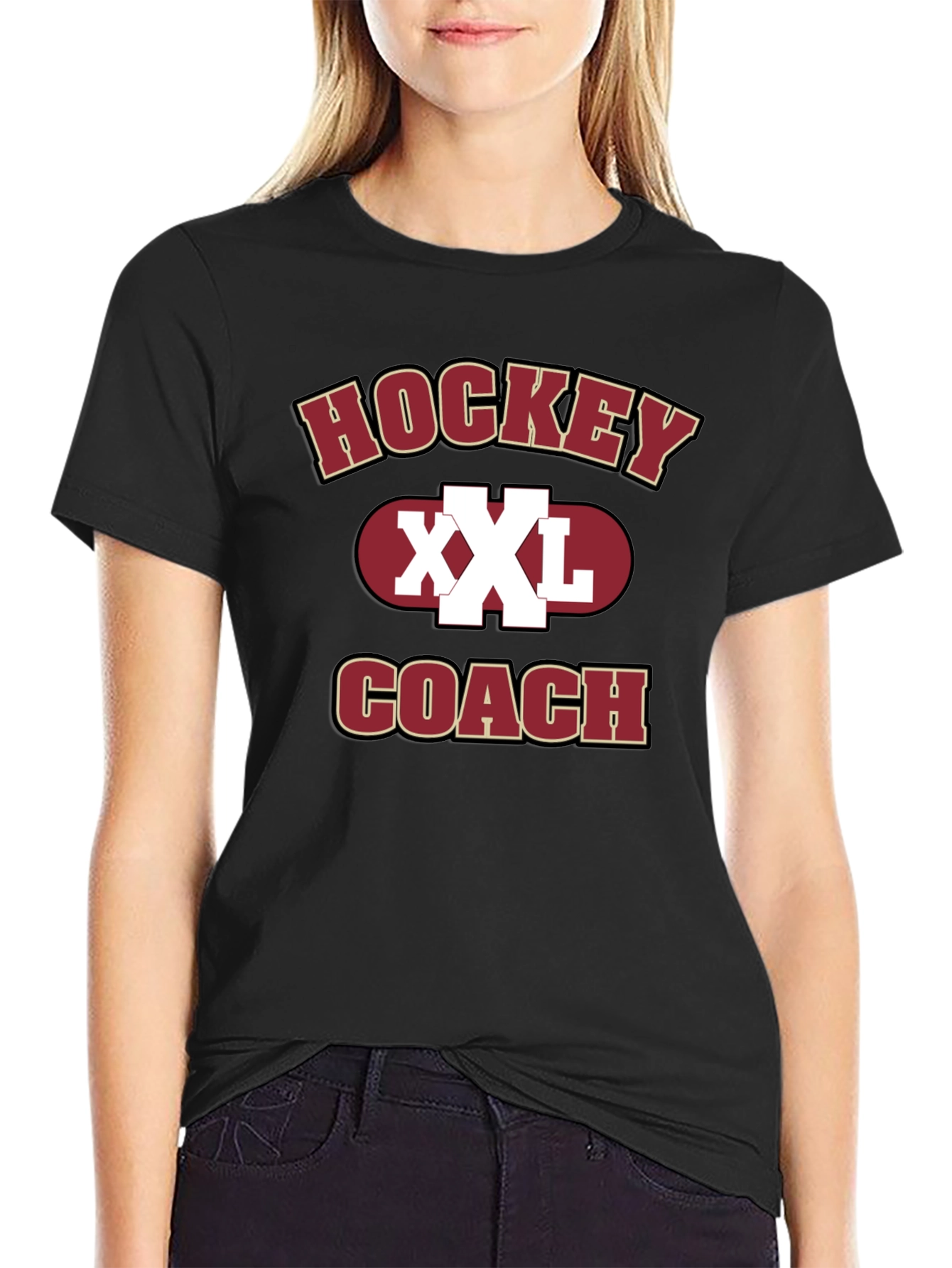 Hockey Coach XXL Graphic T-Shirt