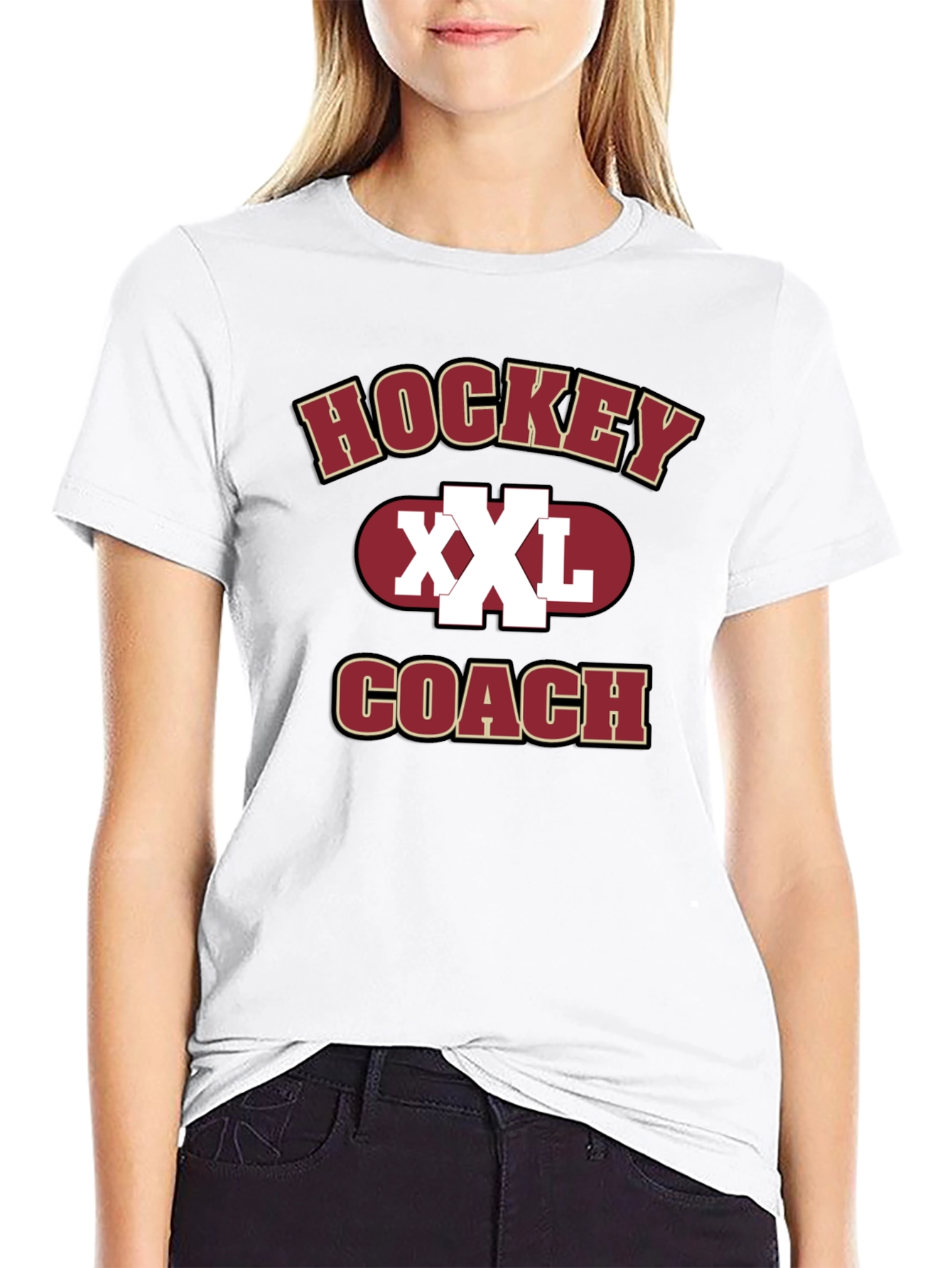 Hockey Coach XXL Graphic T-Shirt