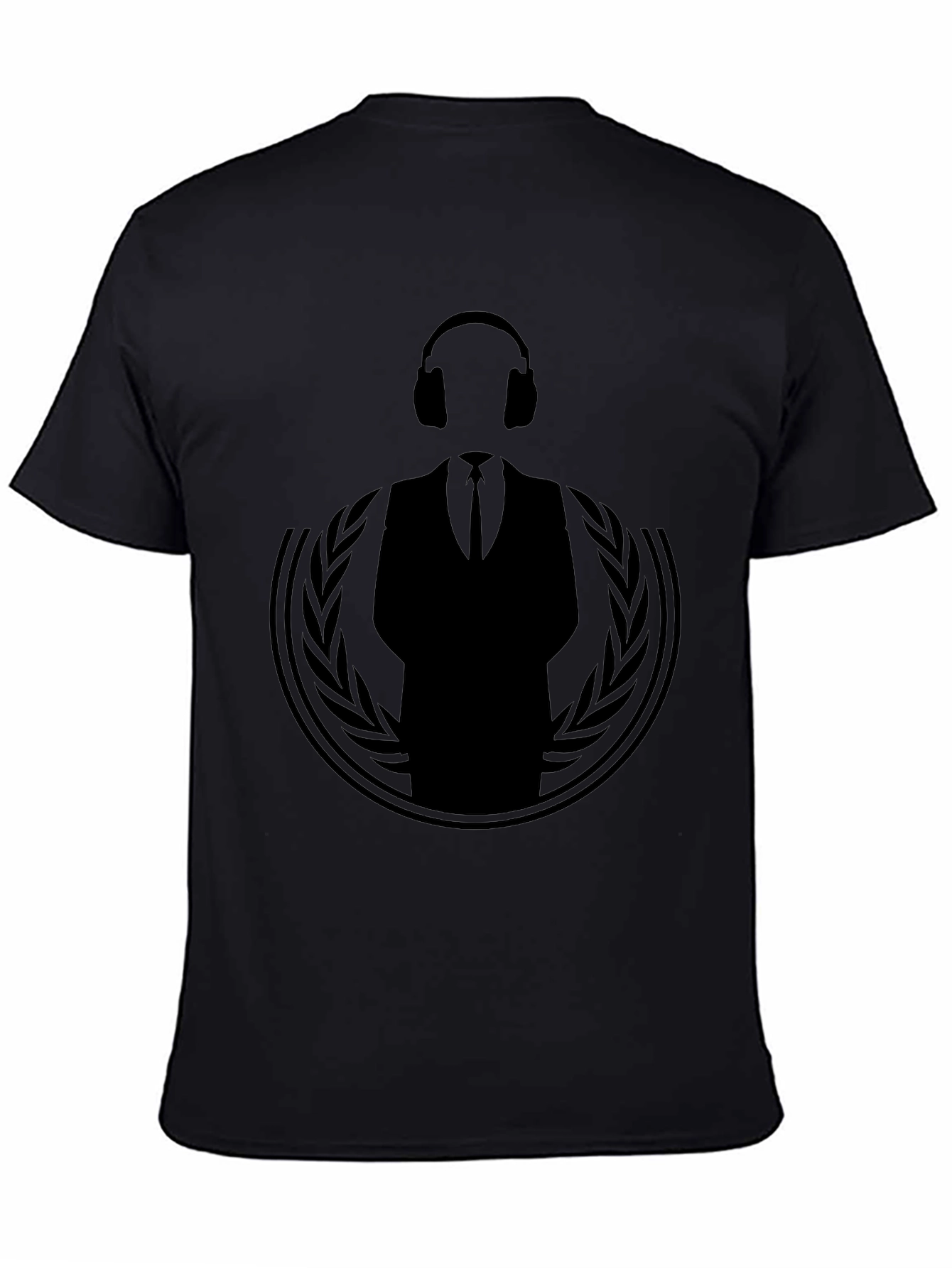 Anonymous DJ Black T-Shirt