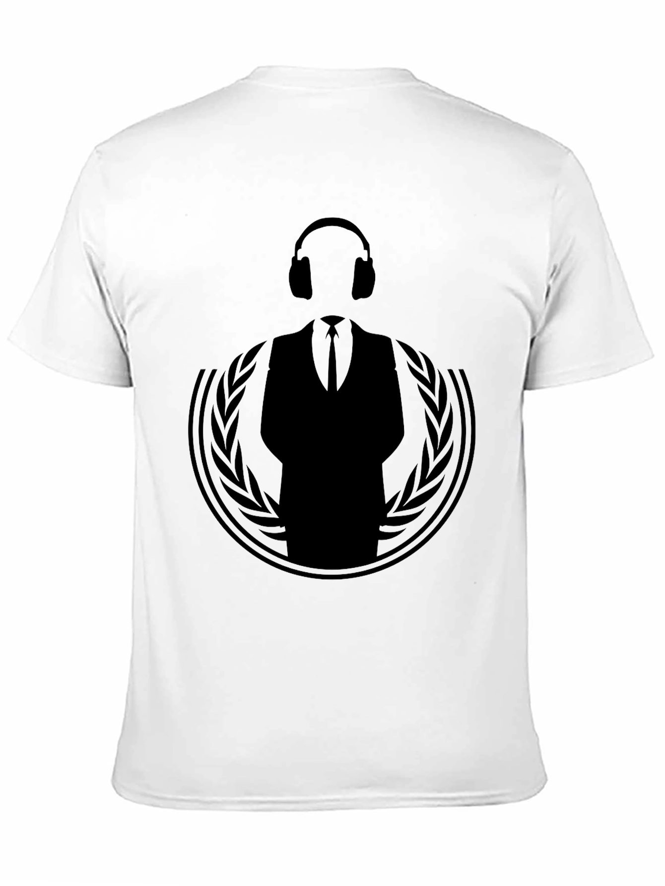 Anonymous DJ Black T-Shirt