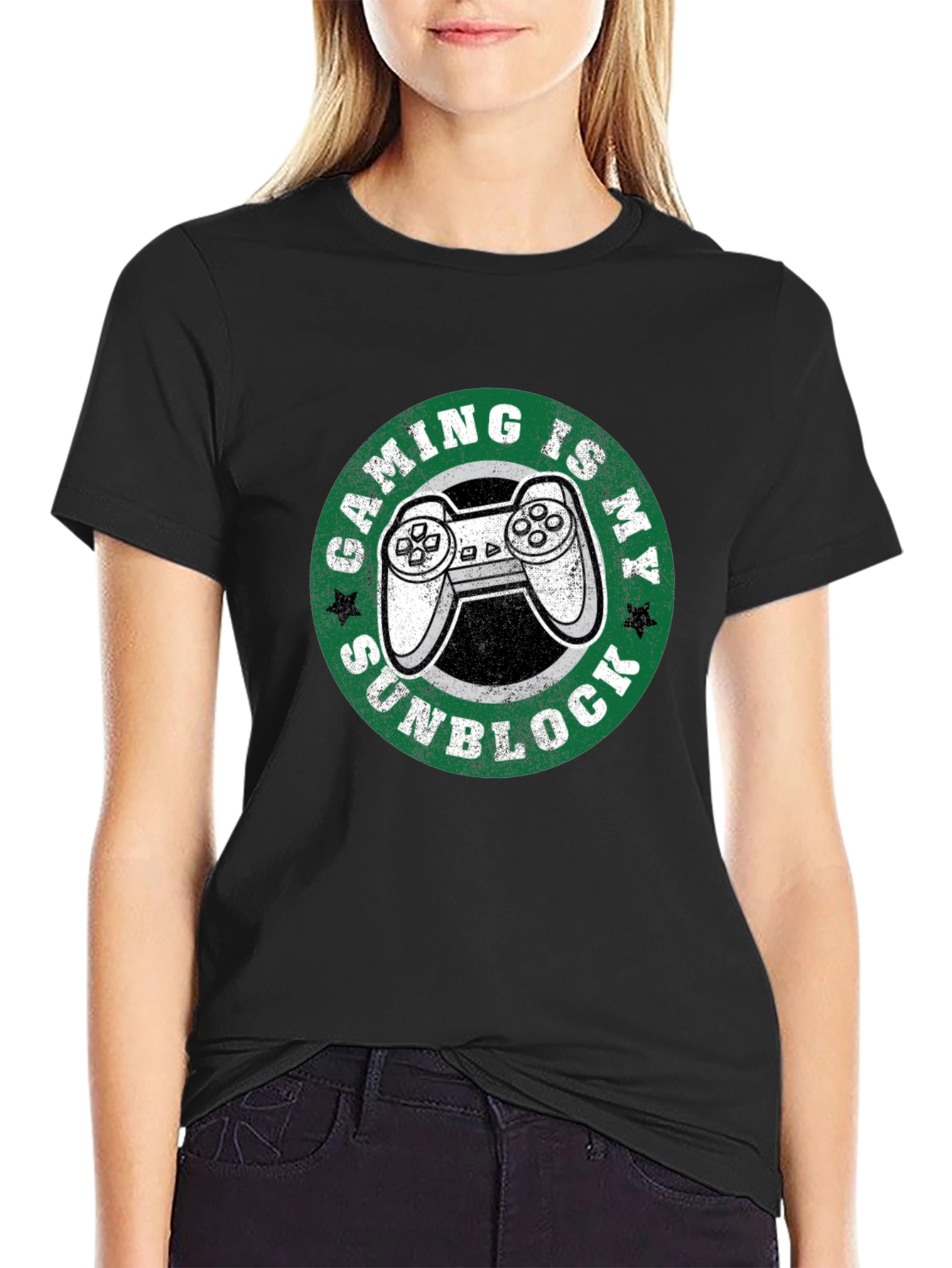 Gaming Is My Sunblock T-Shirt - Gamer Tee