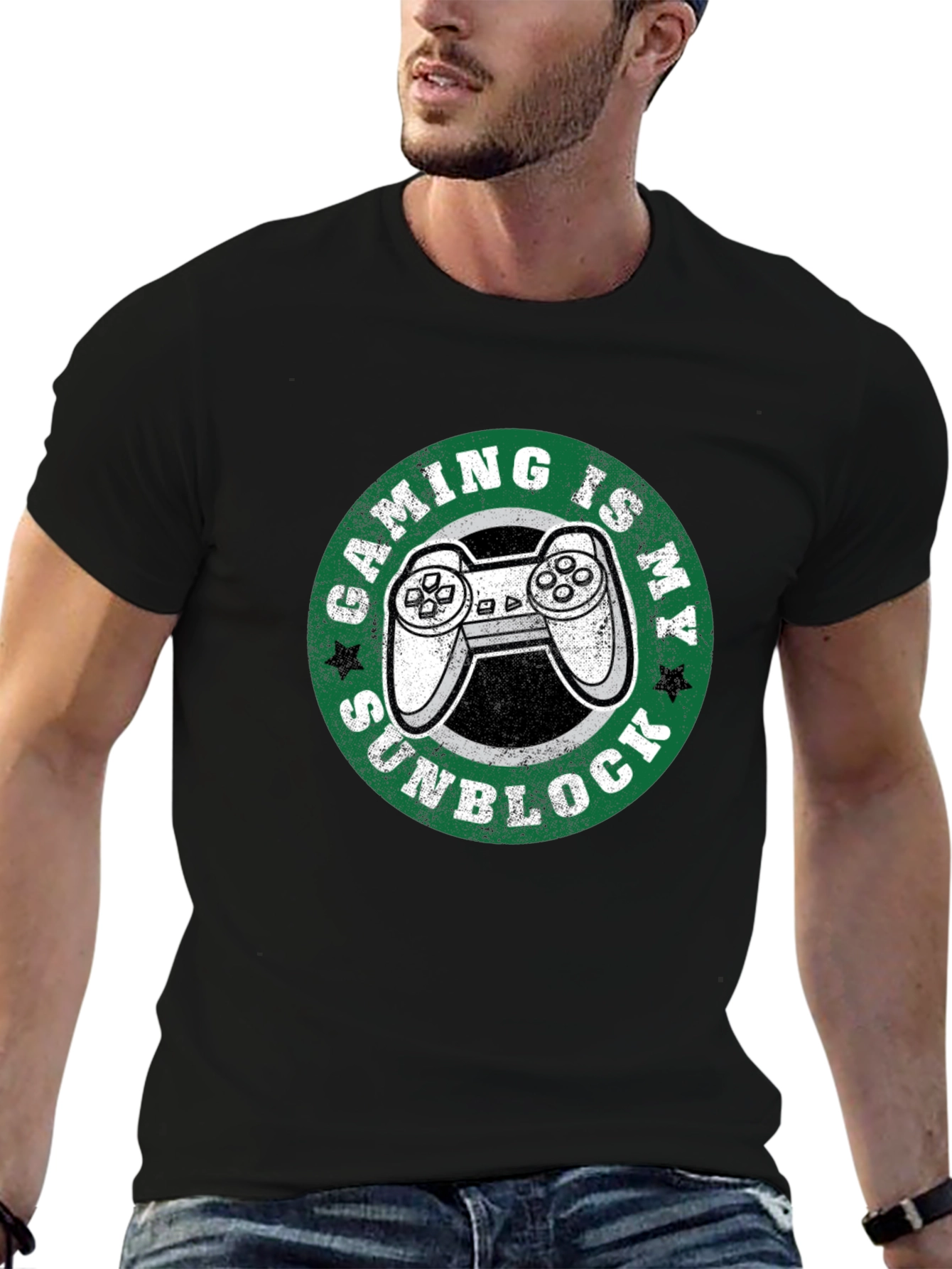 Gaming Is My Sunblock T-Shirt - Gamer Tee