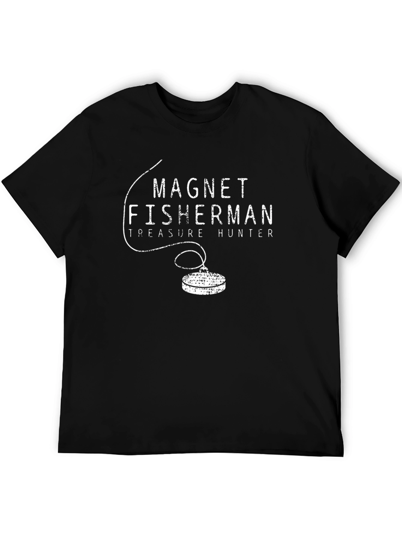 Magnet Fisherman Treasure Hunter T-Shirt