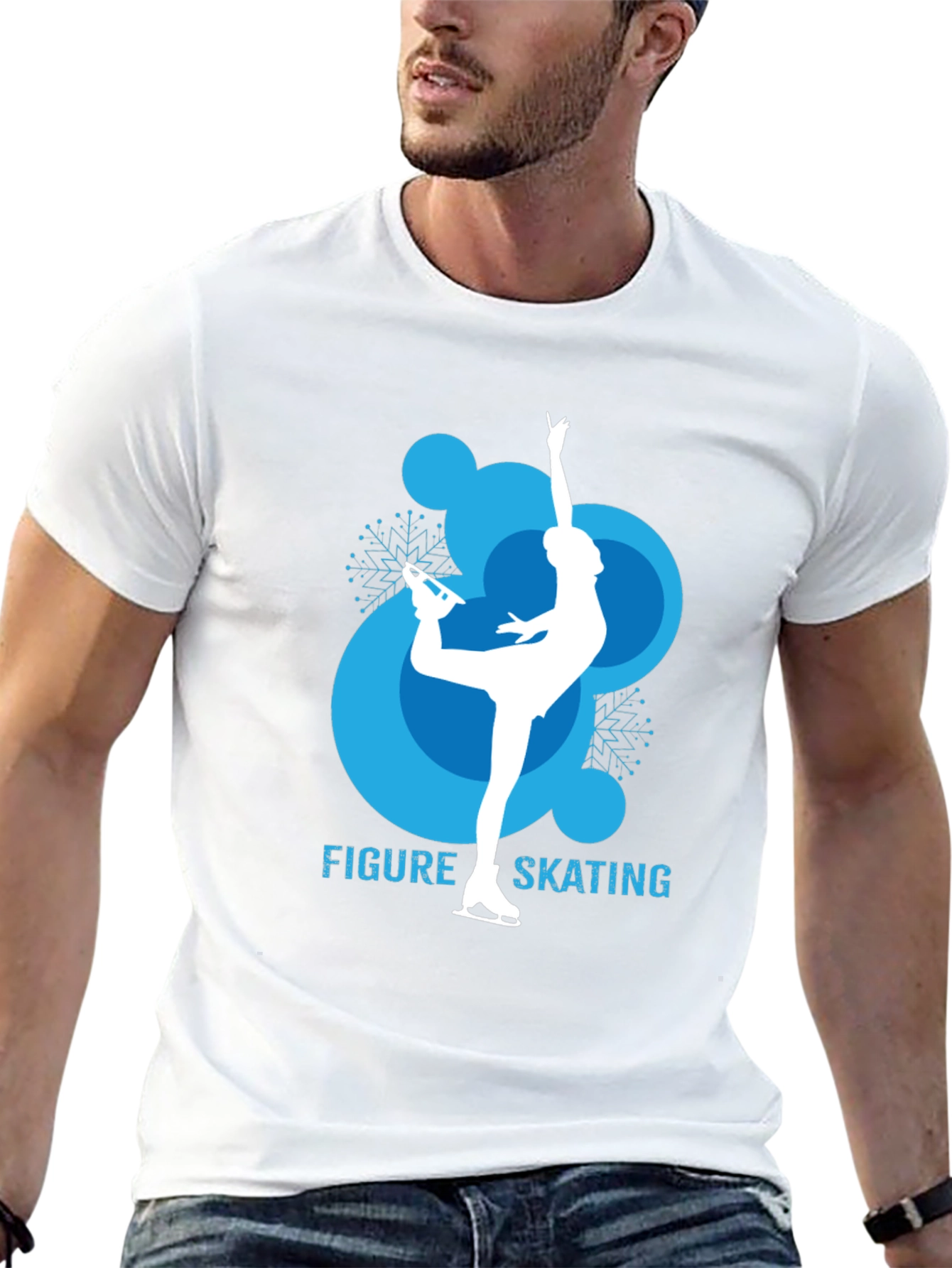 Figure Skating Graphic Tee - Ice Skating Shirt