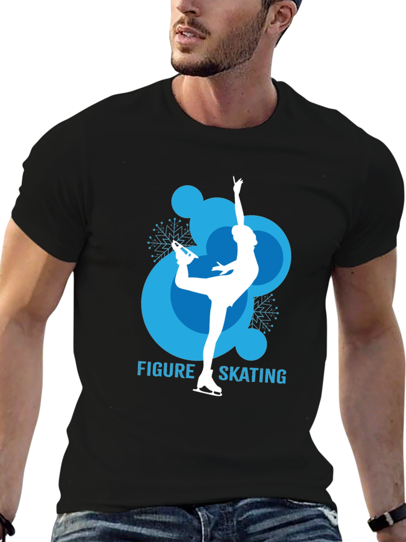 Figure Skating Graphic Tee - Ice Skating Shirt