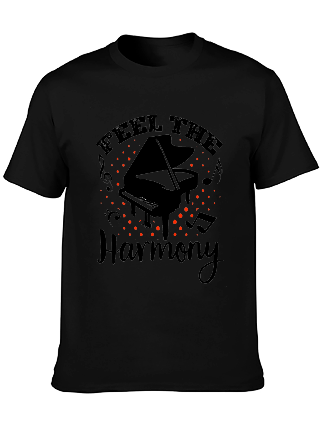 Feel the Harmony Piano T-Shirt