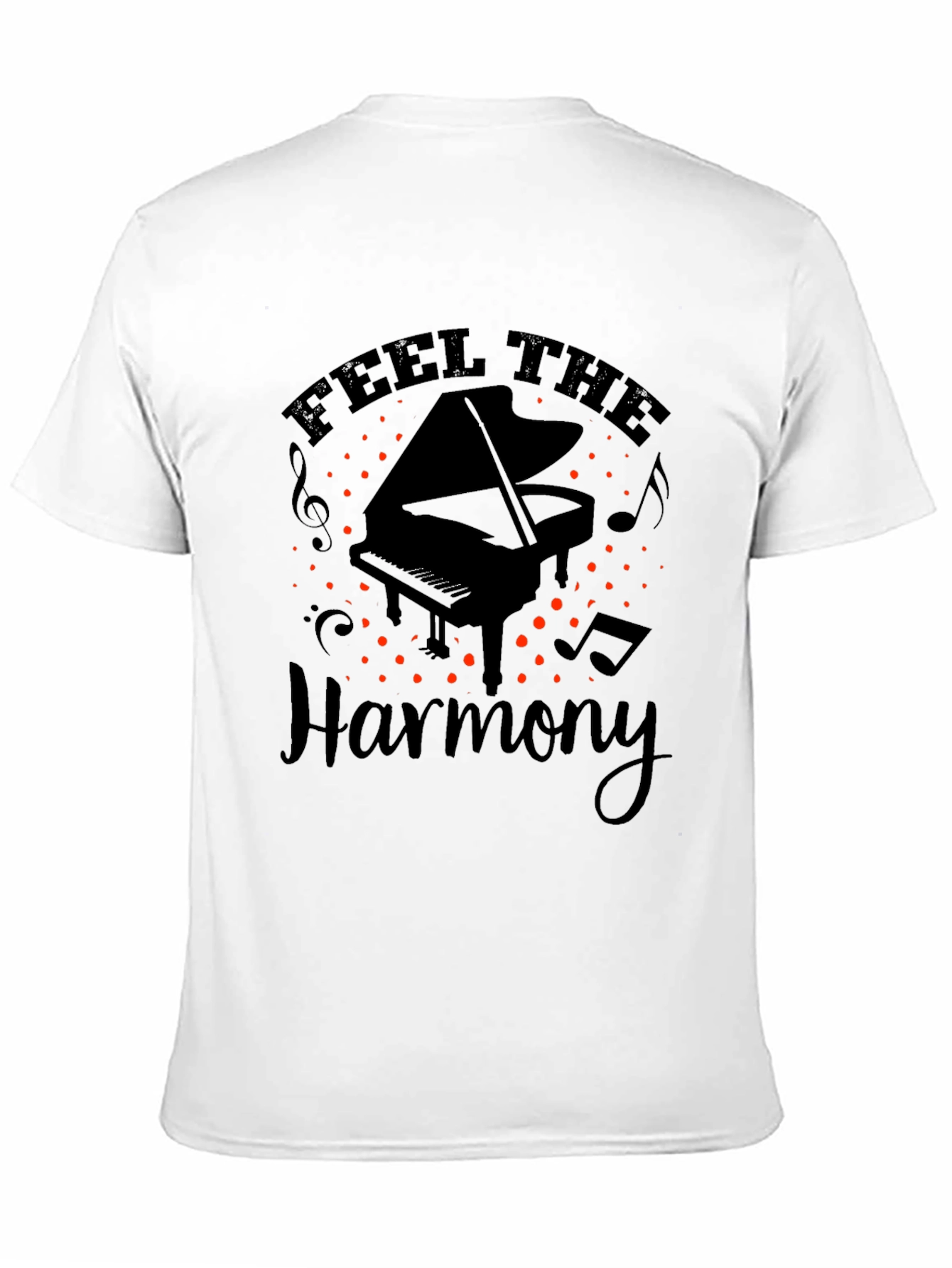 Feel the Harmony Piano T-Shirt