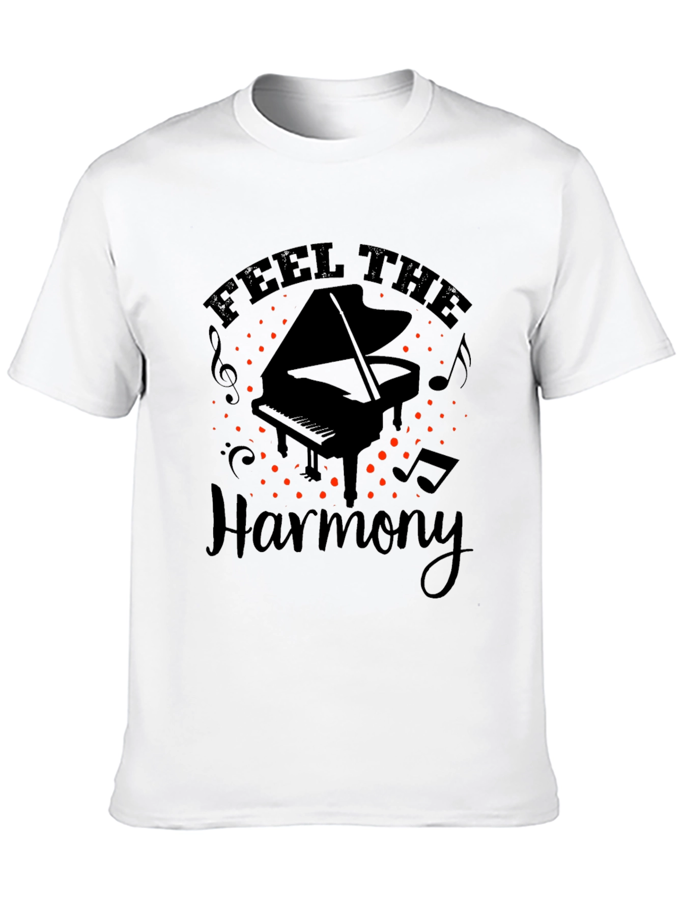 Feel the Harmony Piano T-Shirt