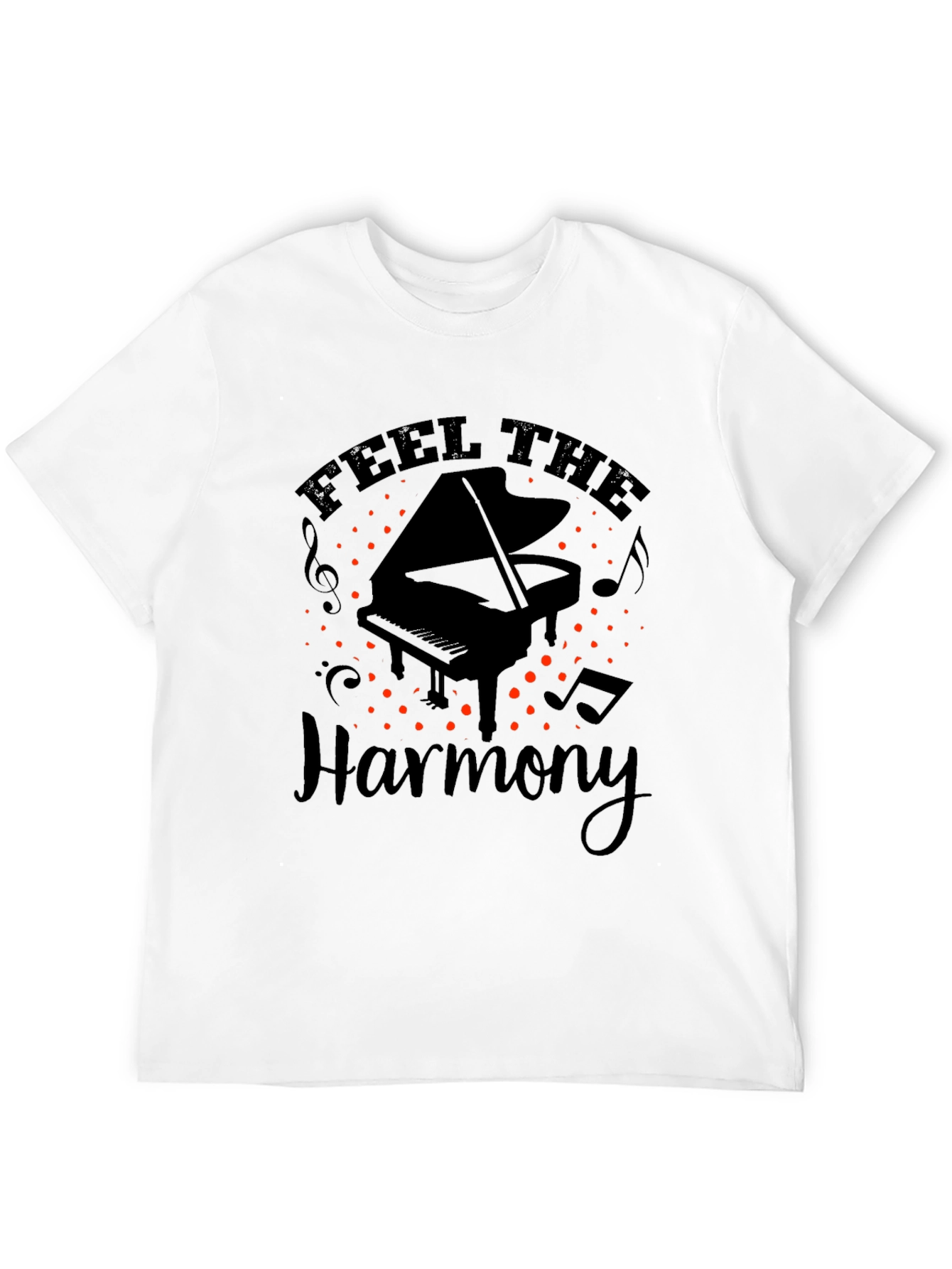 Feel the Harmony Piano T-Shirt