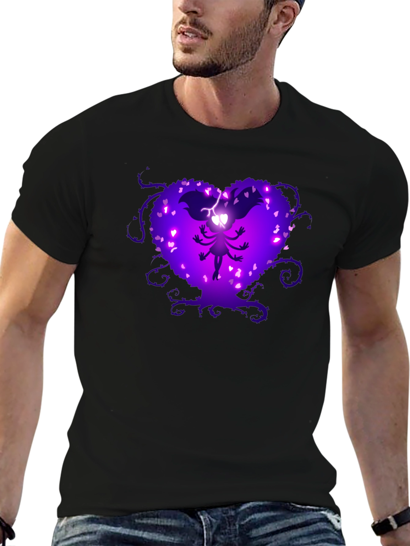 Heart Tree Graphic Tee - Unique Design