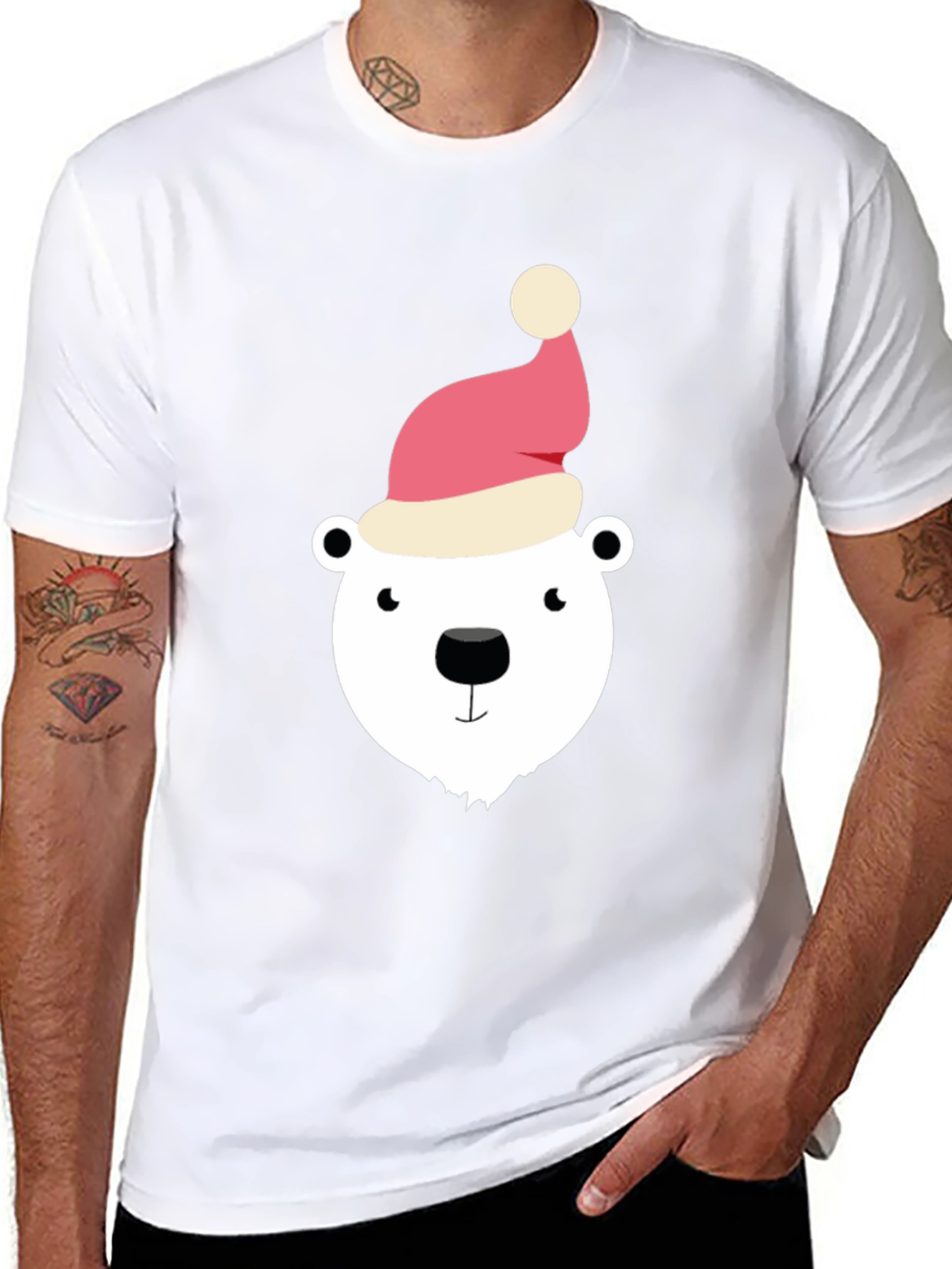 Festive Polar Bear Tee