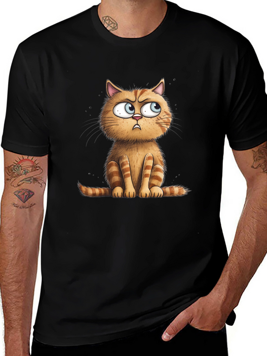Grumpy Cat Graphic Tee - Black Unisex T-Shirt