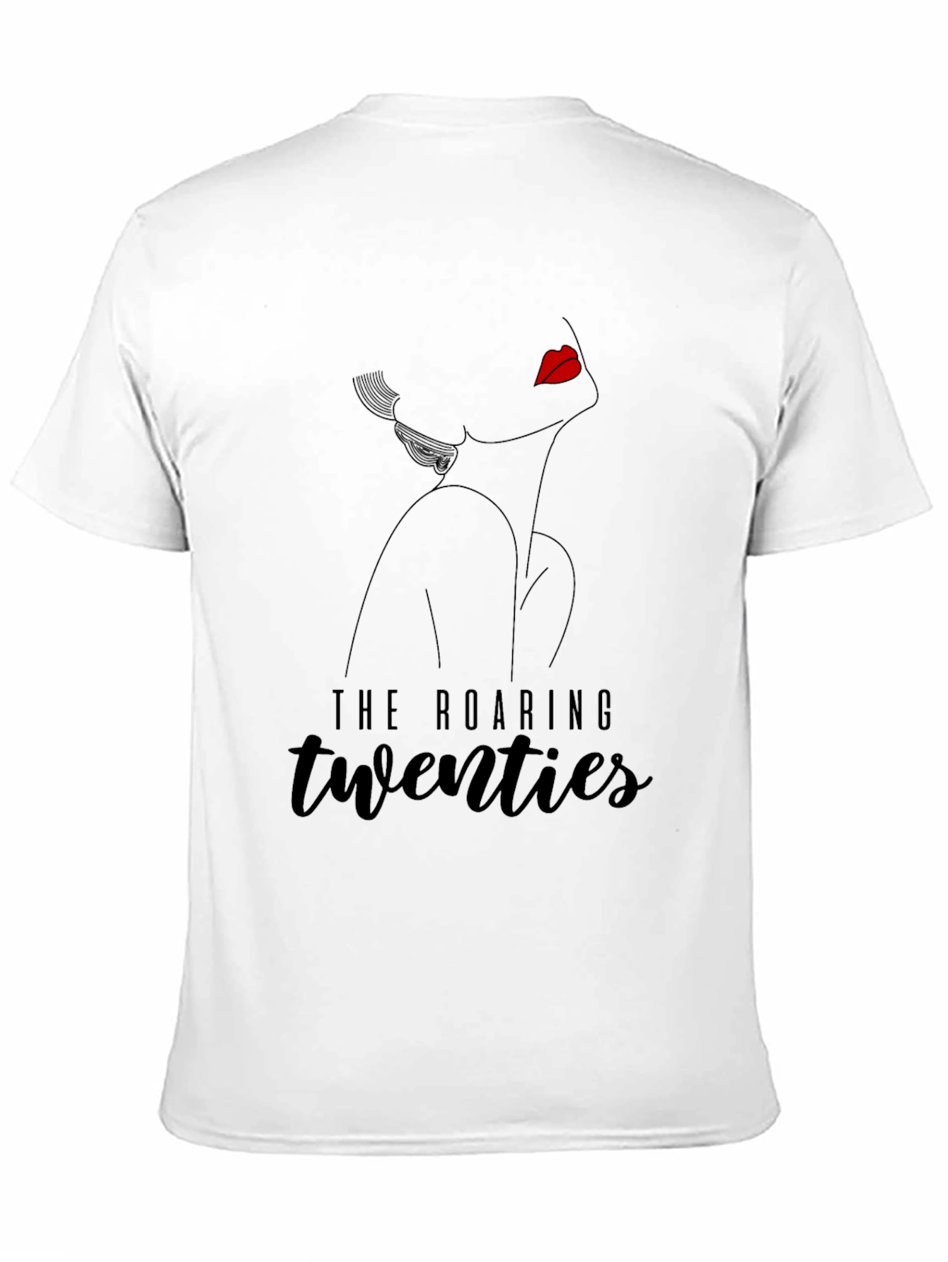 Roaring Twenties Graphic Tee - Black