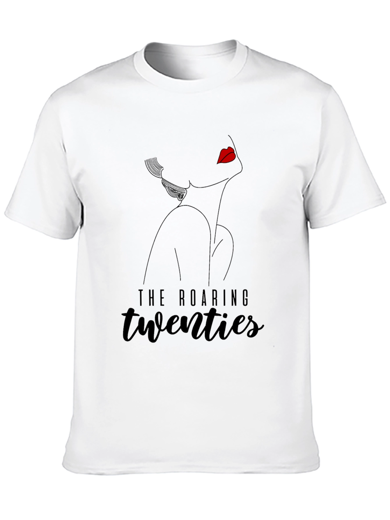 Roaring Twenties Graphic Tee - Black