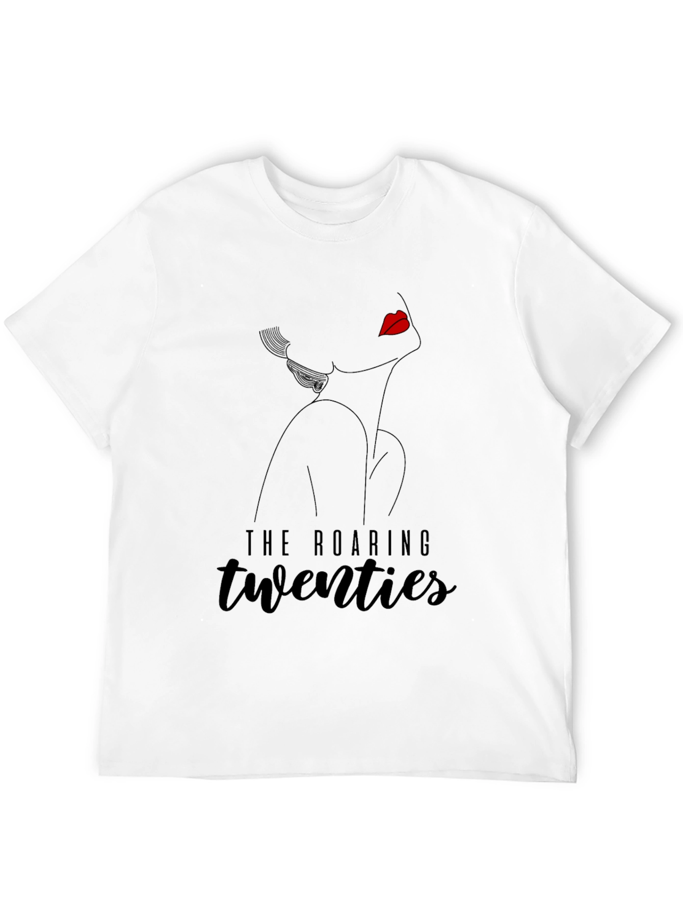 Roaring Twenties Graphic Tee - Black