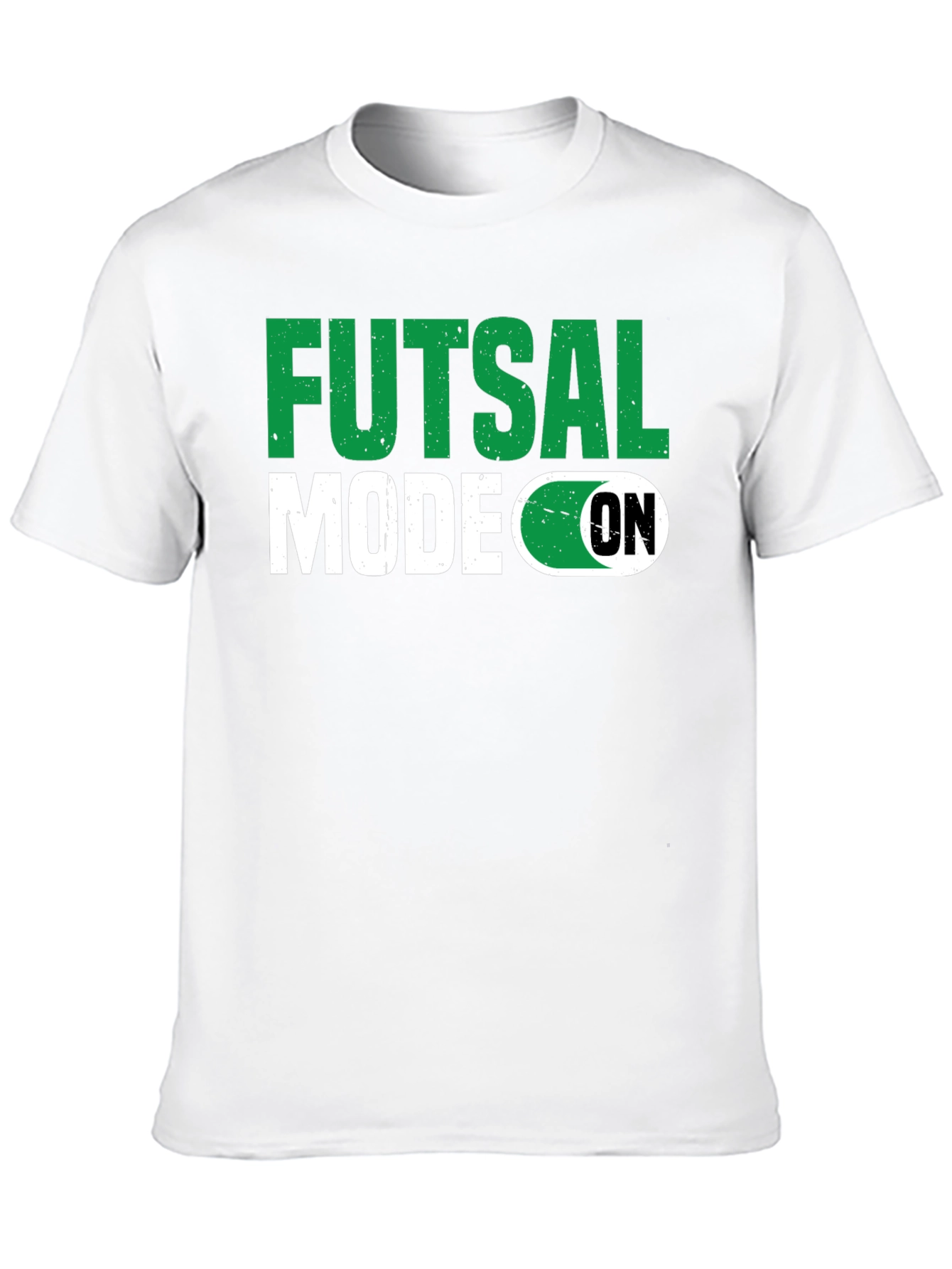 Futsal Mode On T-Shirt - Black Graphic Tee