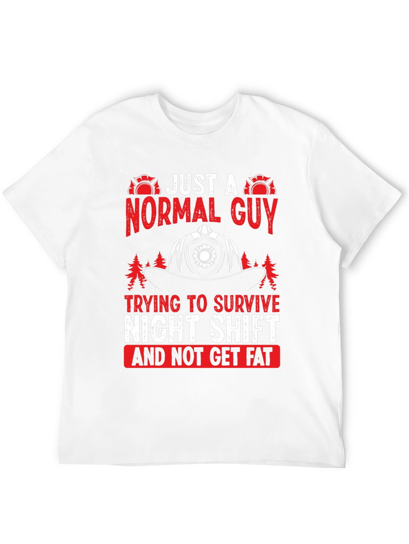 Normal Guy Night Shift Firefighter T-Shirt