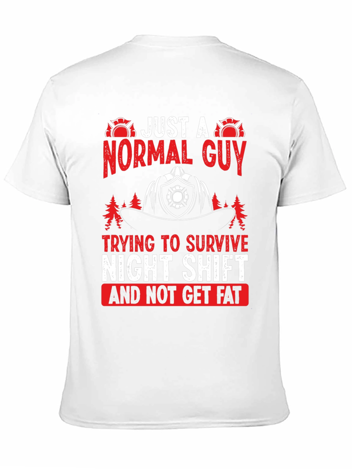 Normal Guy Night Shift Firefighter T-Shirt
