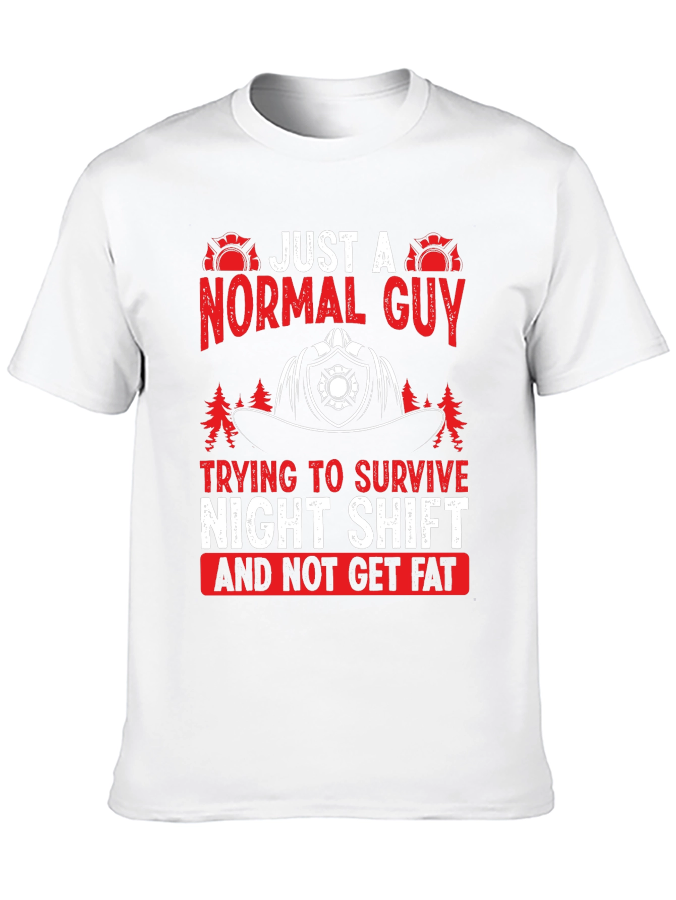 Normal Guy Night Shift Firefighter T-Shirt