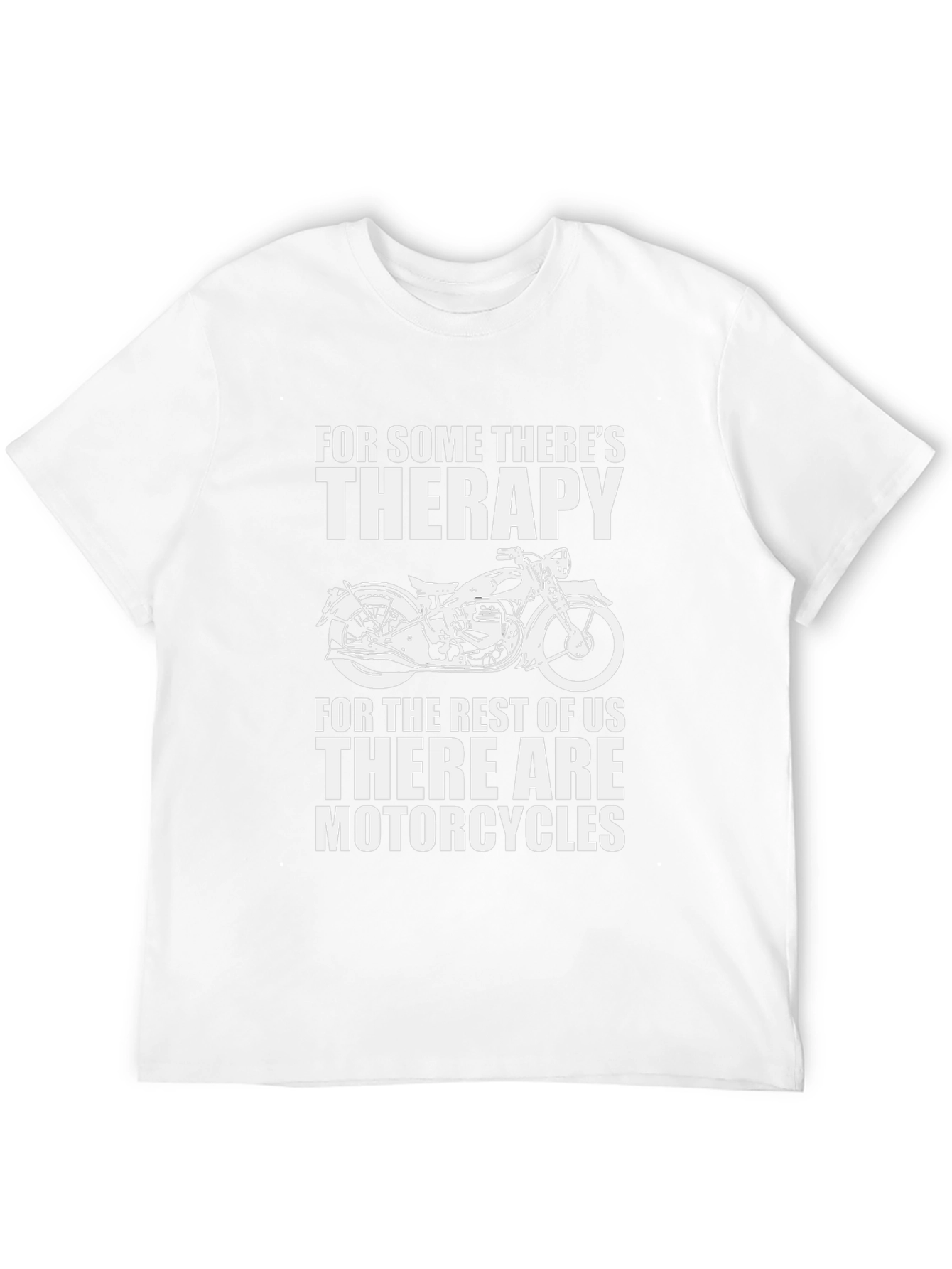 Motorcycle Therapy T-Shirt - Biker Gift